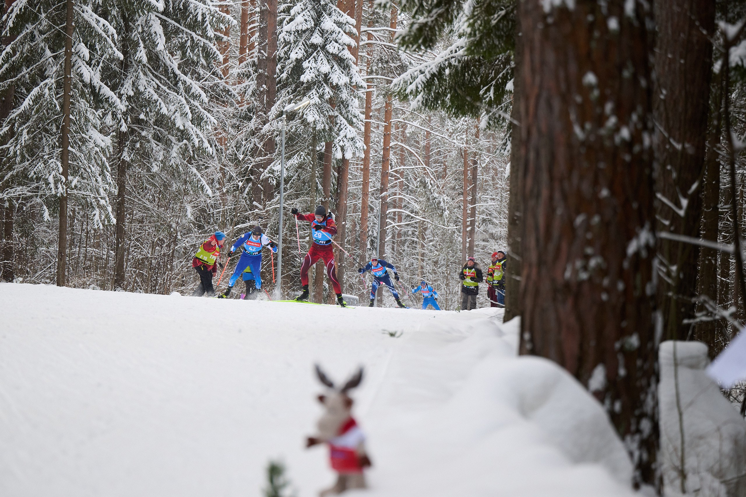 Биатлон. Чемпионат России — 2024/2025, 3-й этап, Ижевск. Спринт. Мужчины. Спортивный репортажный фотограф в Ижевске Сергей Мерзляков