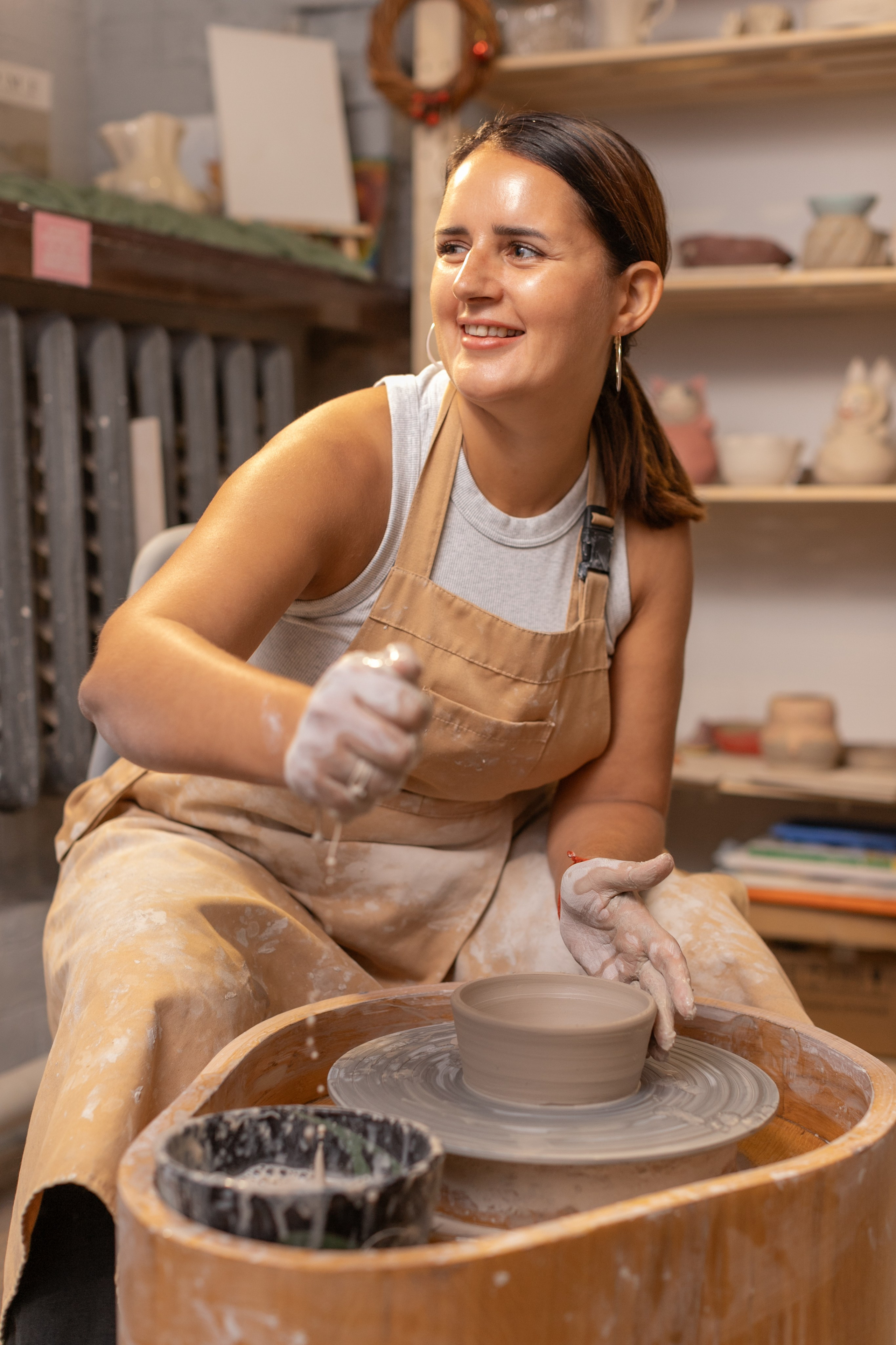 Гончарный МК Ирина и Юлия. Семейный и детский newborn фотограф в Ростове-на-Дону Наталья Лебедева