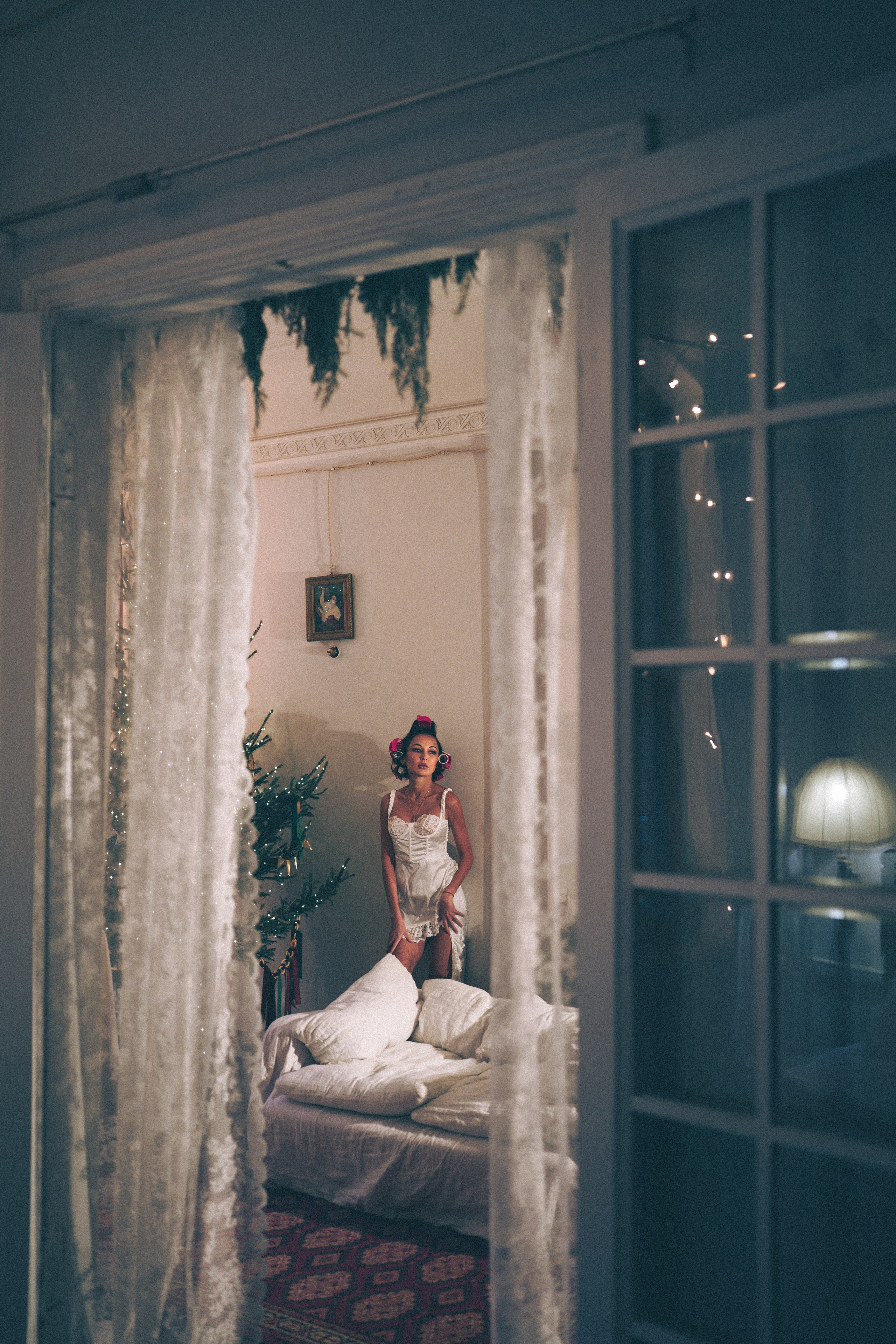 ФОТОСЕСИИЯ К НОВОМУ ГОДУ В АТМОСФЕРНОЙ СТУДИИВ ЦЕНТРЕ ПИТЕРАИ ВИНТАЖНЫЙ ОБРАЗ. Профессиональный фотограф, Санкт-Петербург — Виктория Богомолова