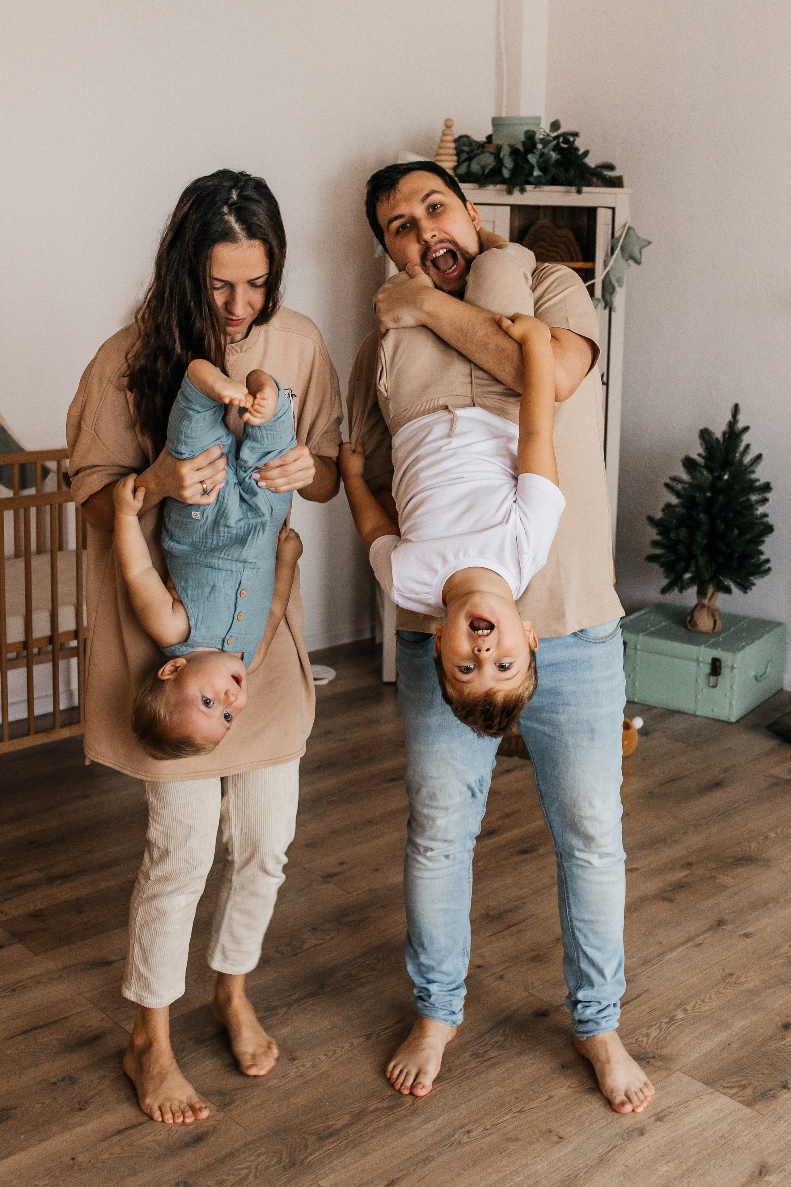 Зина, Дима, Илюша и Марк. Фотограф Харитонова Наталья