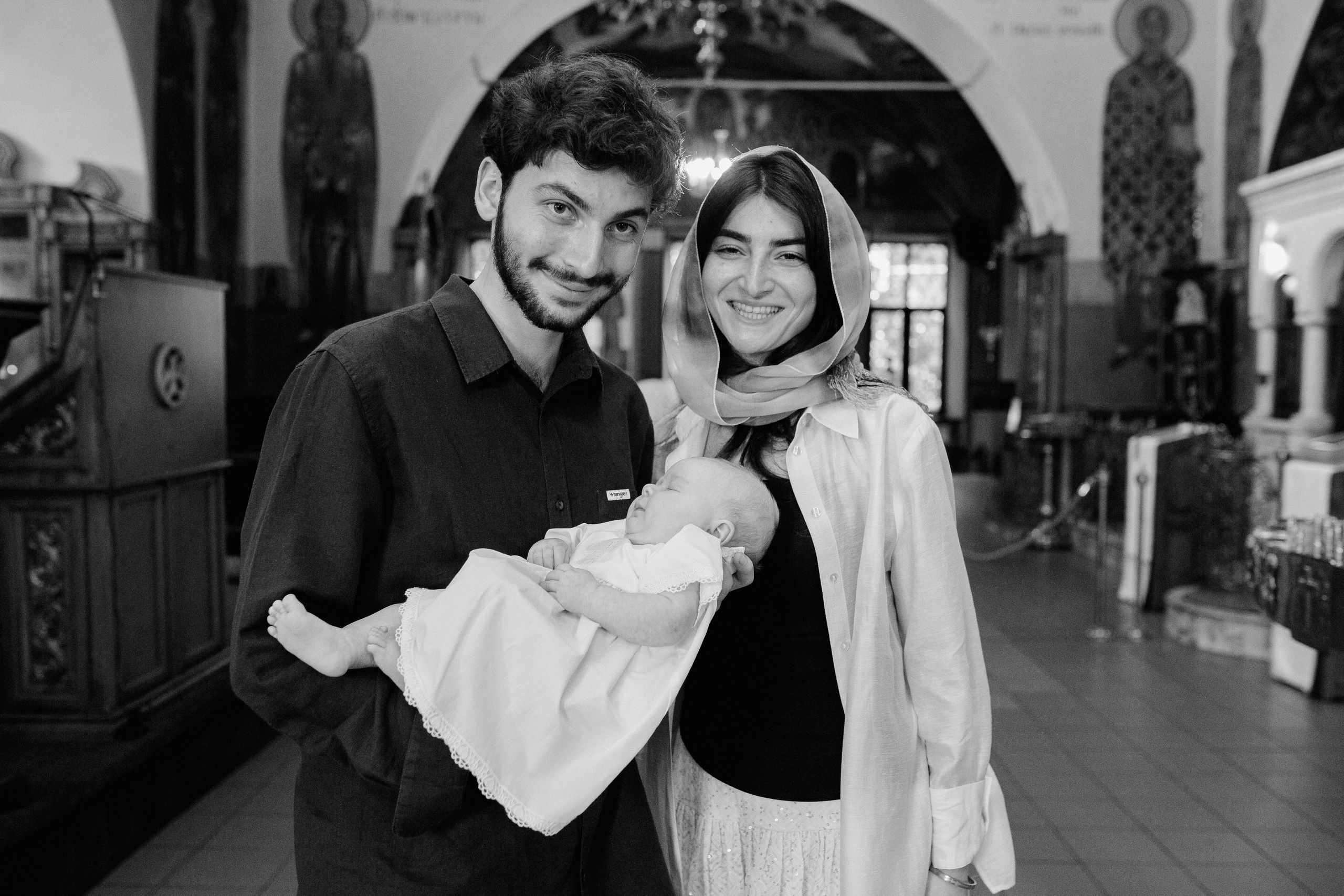 Крещение Грузинская церковь. Свадебный и семейный фотограф