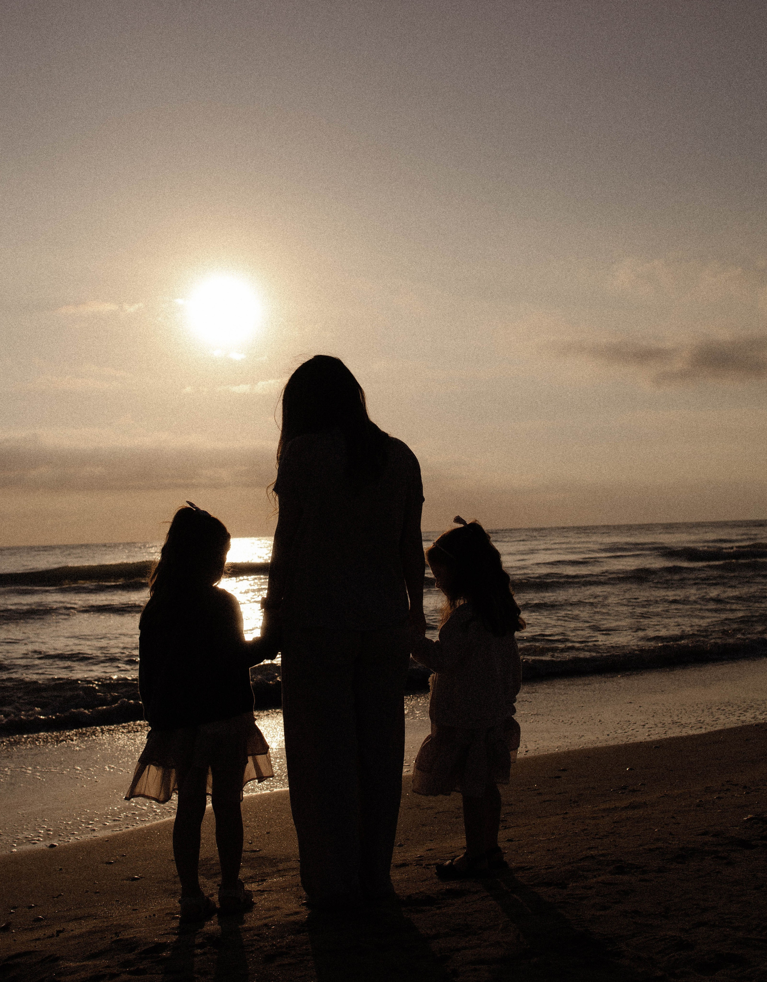 Мама & дочки. Семейный фотограф Leylin