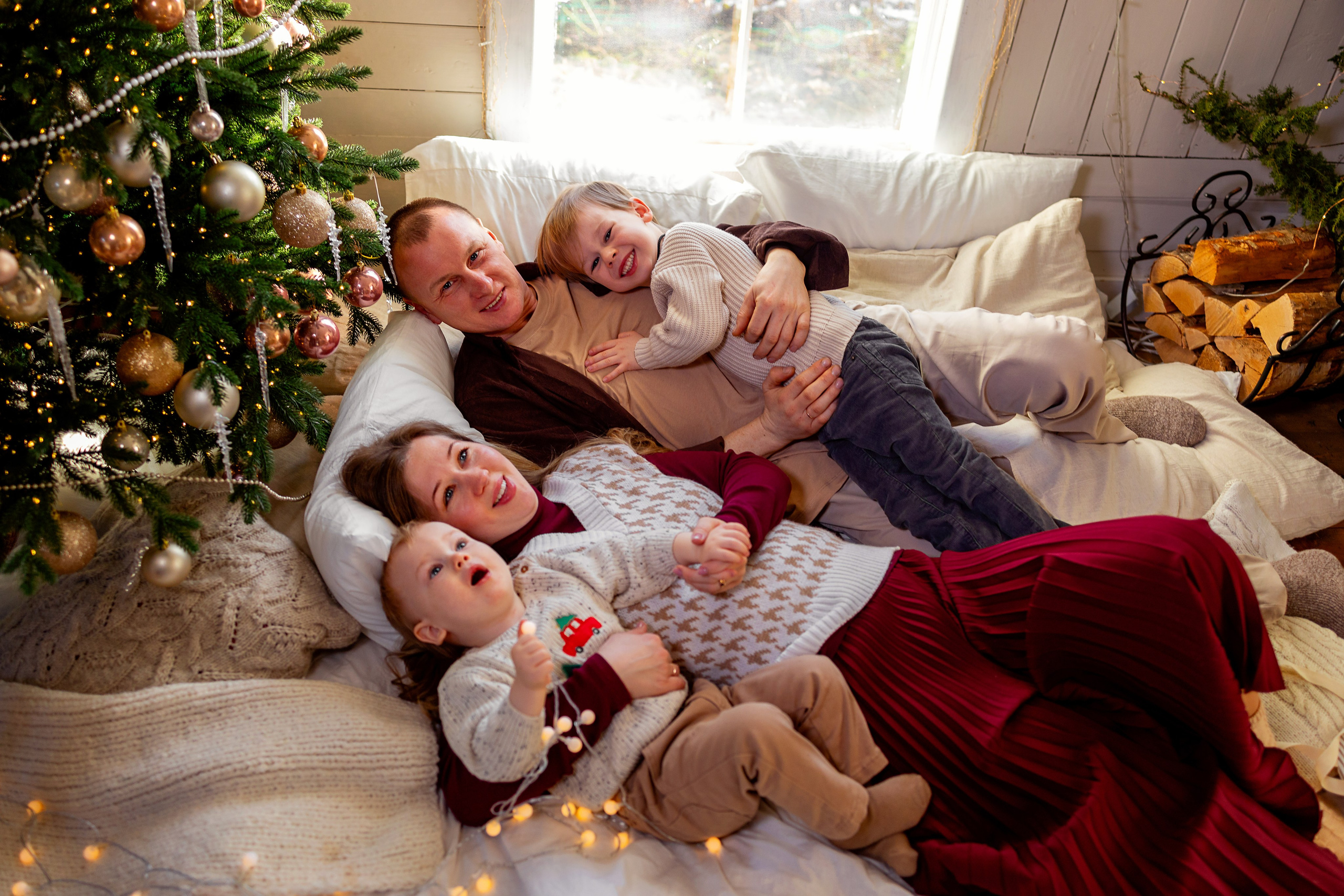 Семейная съемка на фотодаче Янтарь. Фотограф Ульянкина Мария