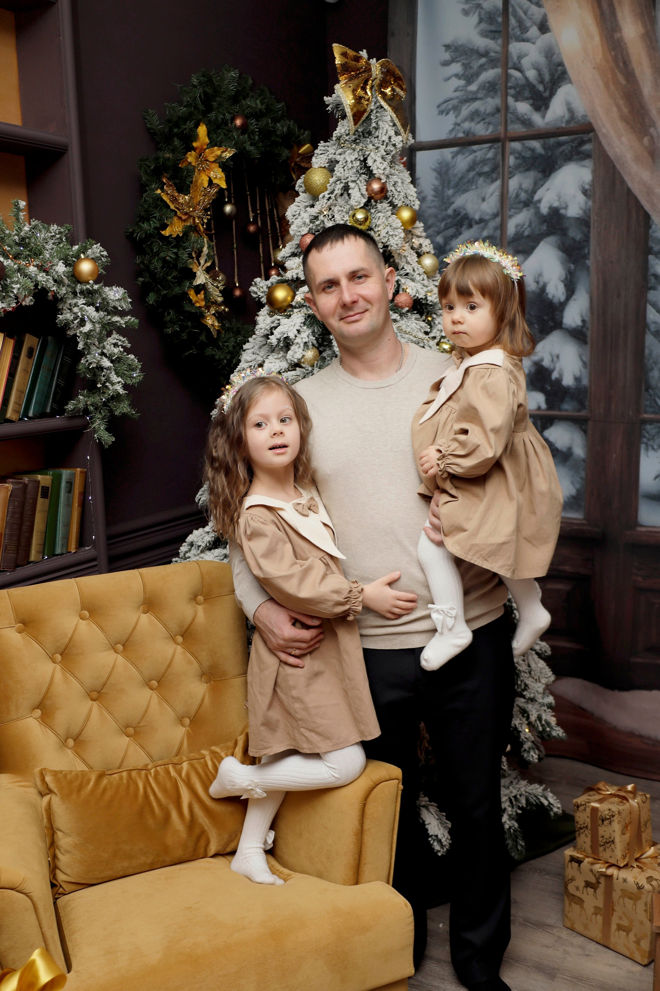 Семейная новогодняя. Свадебный фотограф ростовская область