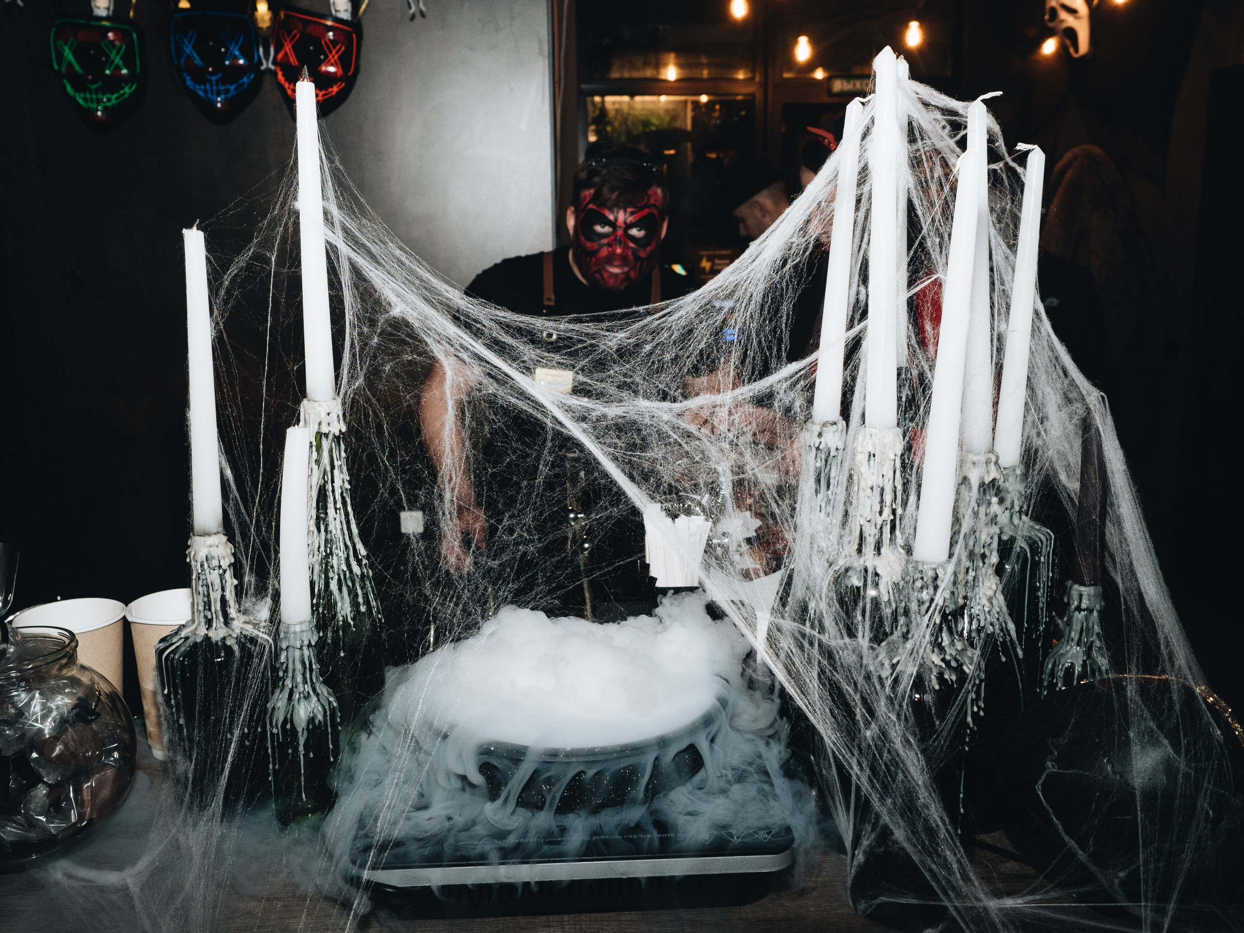 Halloween at Flame. Портретный и Репортажный фотограф в Москве