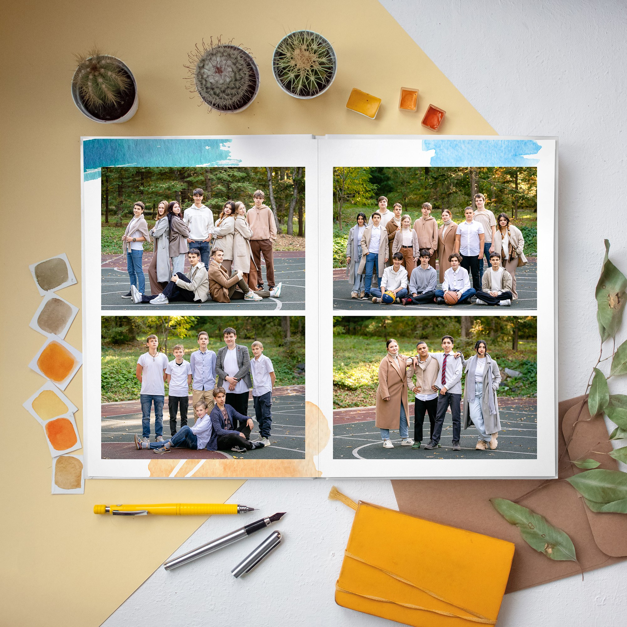 Дизайн альбомов Школа. Детский и Школьный фотограф во Владивостоке. Выпускные альбомы