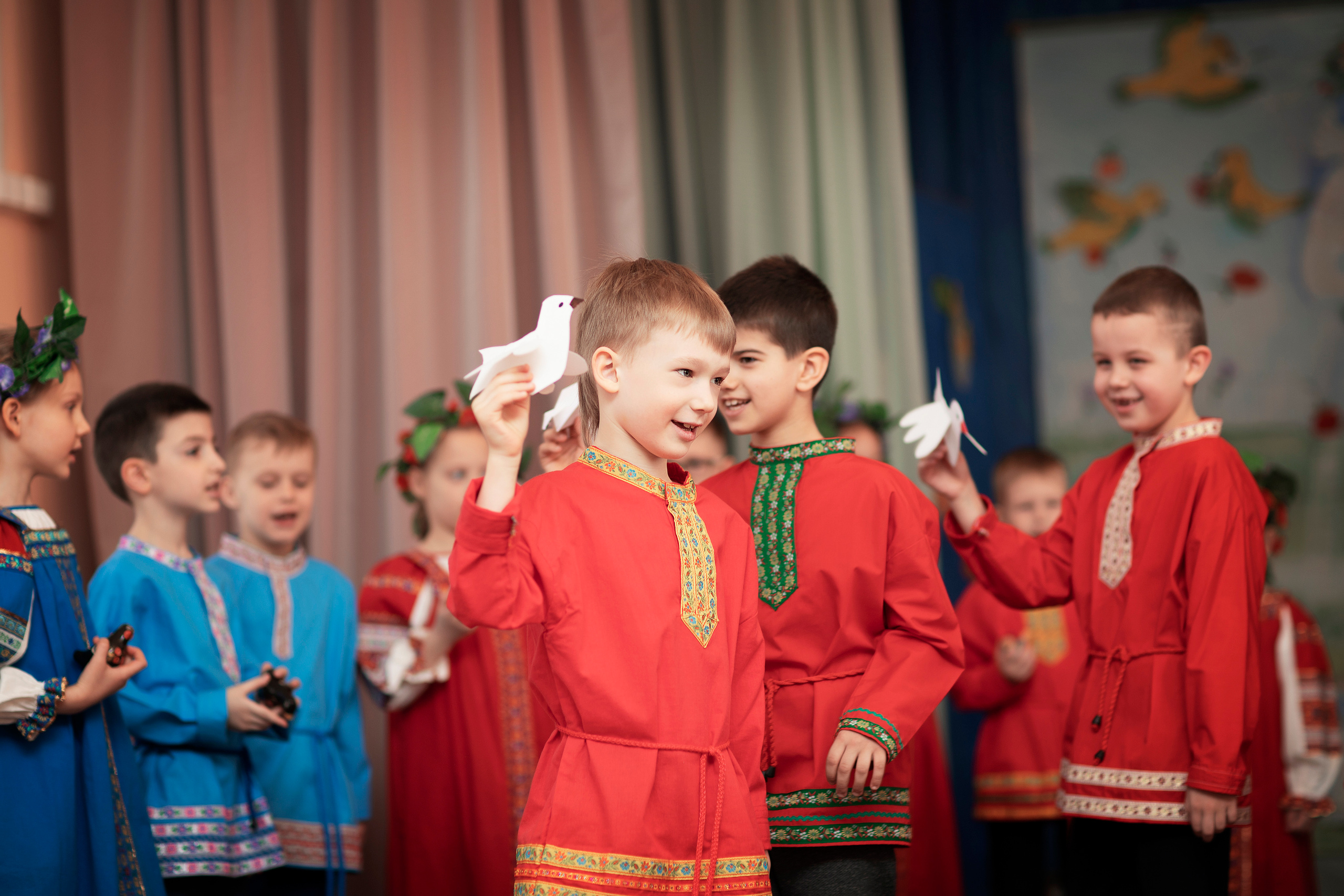 Утренники в детском саду. Детский и семейный фотограф в Москве Лина Левина