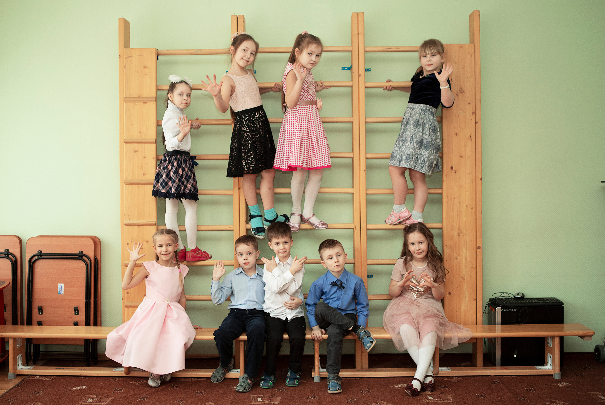 Утренники в детском саду. Детский и семейный фотограф в Москве Лина Левина