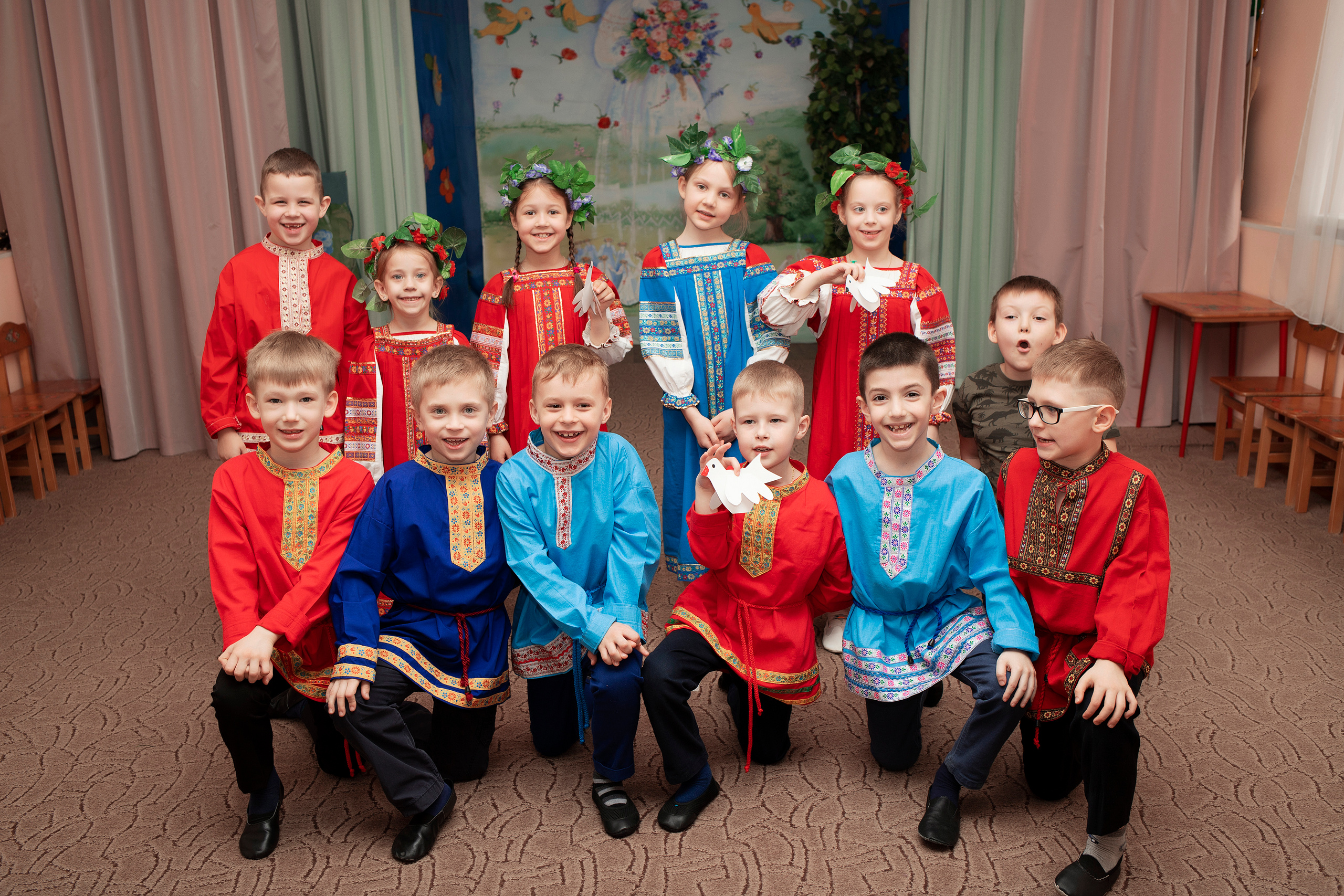 Утренники в детском саду. Детский и семейный фотограф в Москве Лина Левина