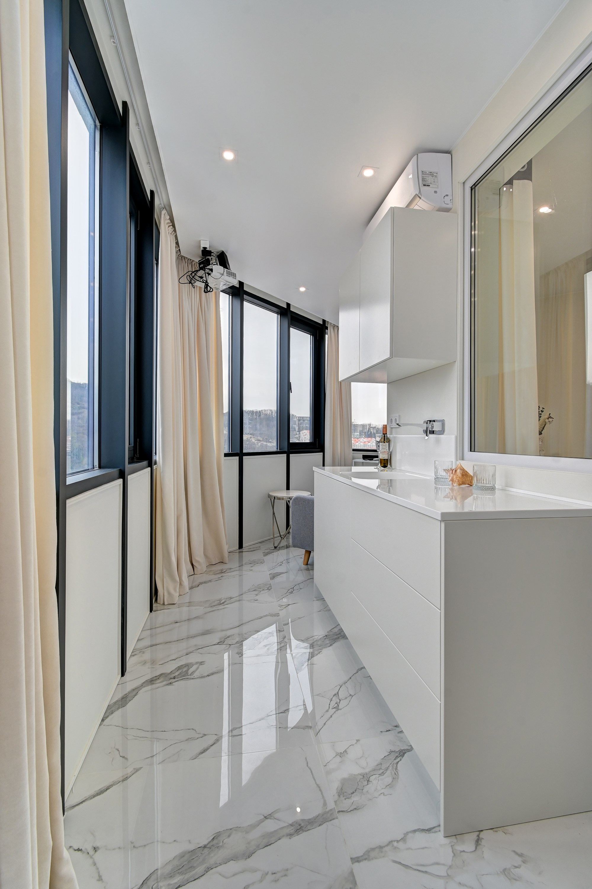 Квартира в ЖК Морская Симфония. Интерьерный фотограф в Сочи | Роман Сусленко