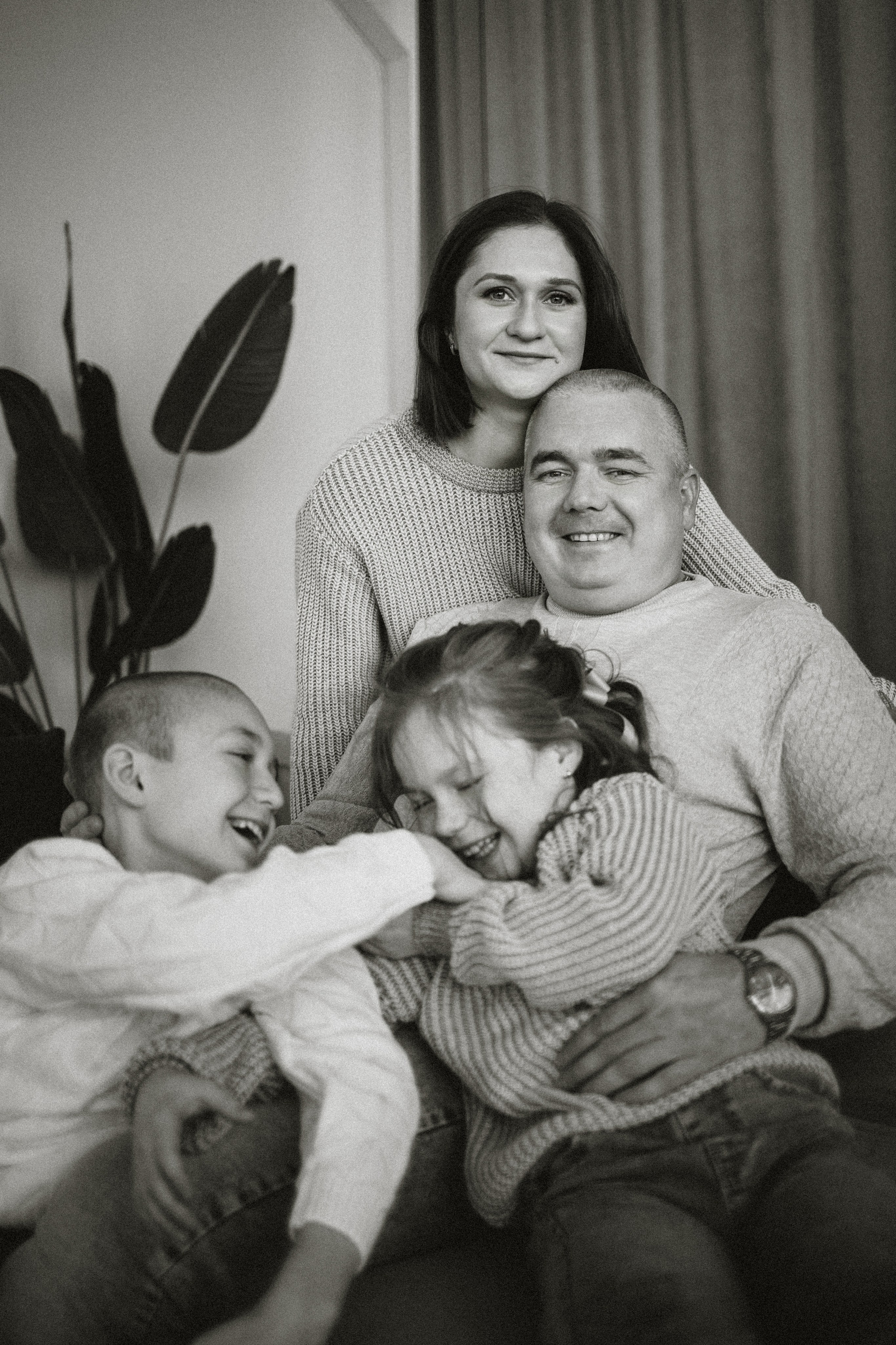 Семья Ирины. Семка в студии. Портретный и семейный фотограф в Саратове Елена Шустова