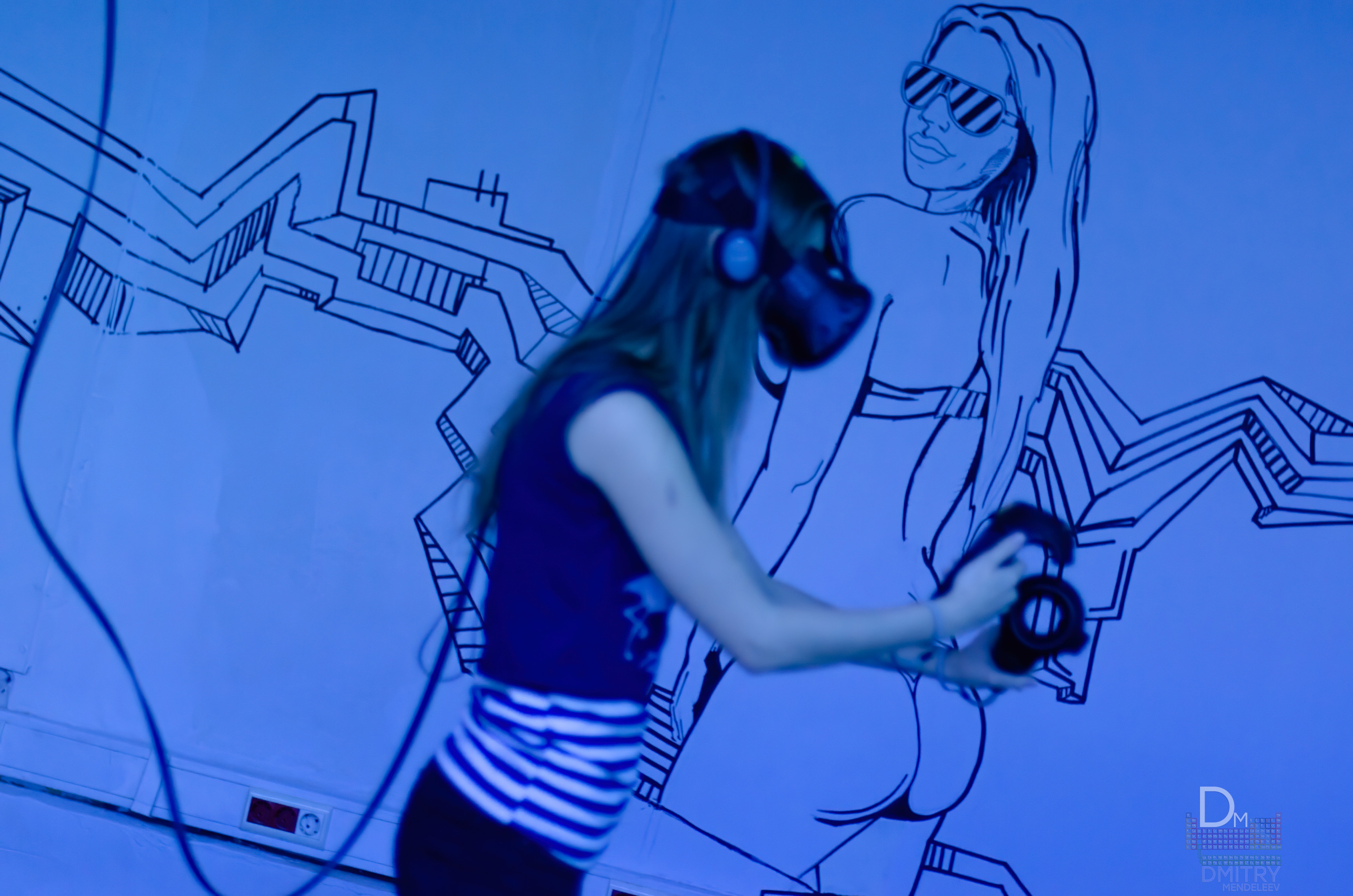 Девушки в Виртуальной Реальности. Фотограф — видеограф в Москве Дмитрий Менделеев