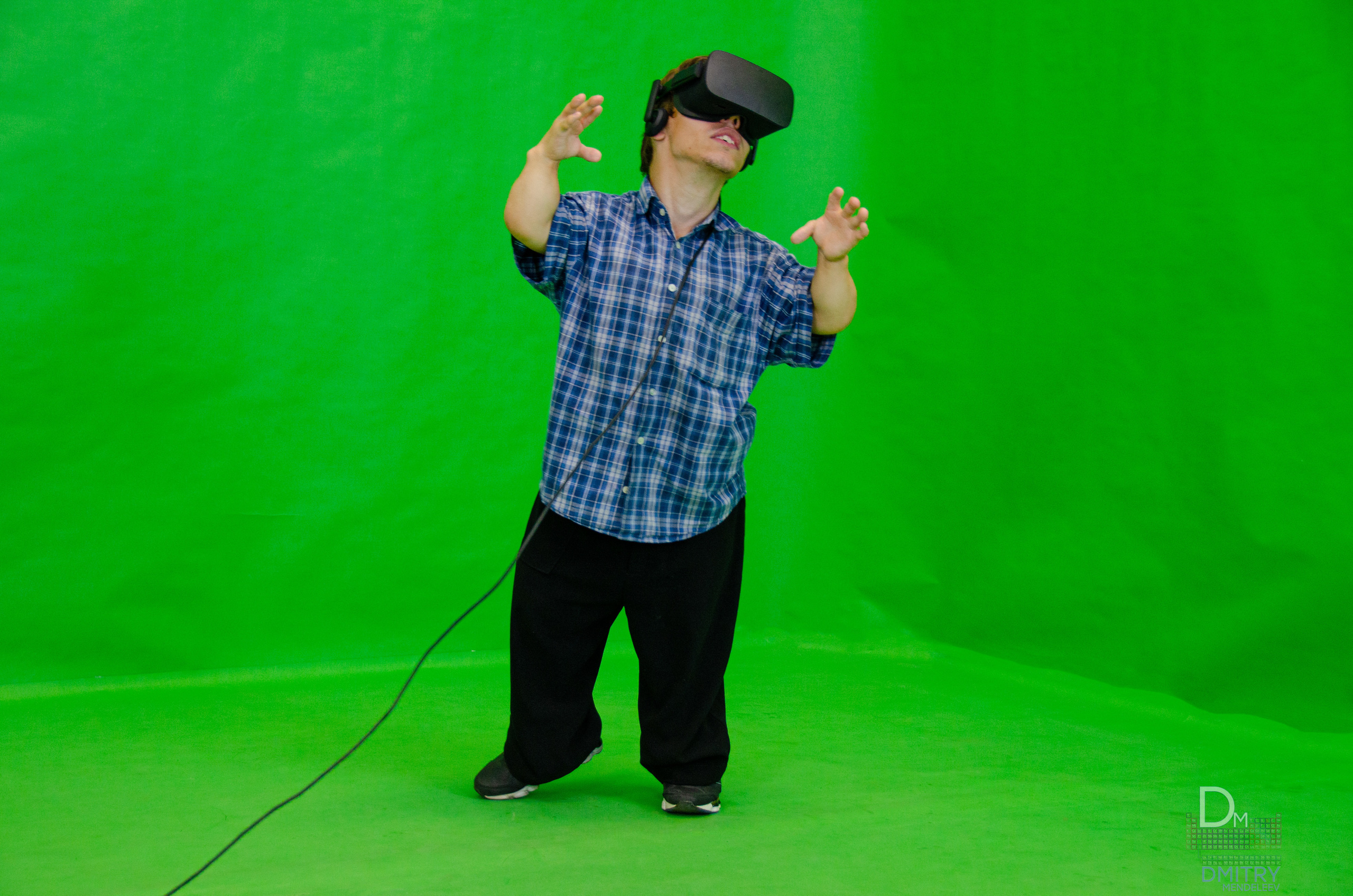 Сергей в HTC Vive