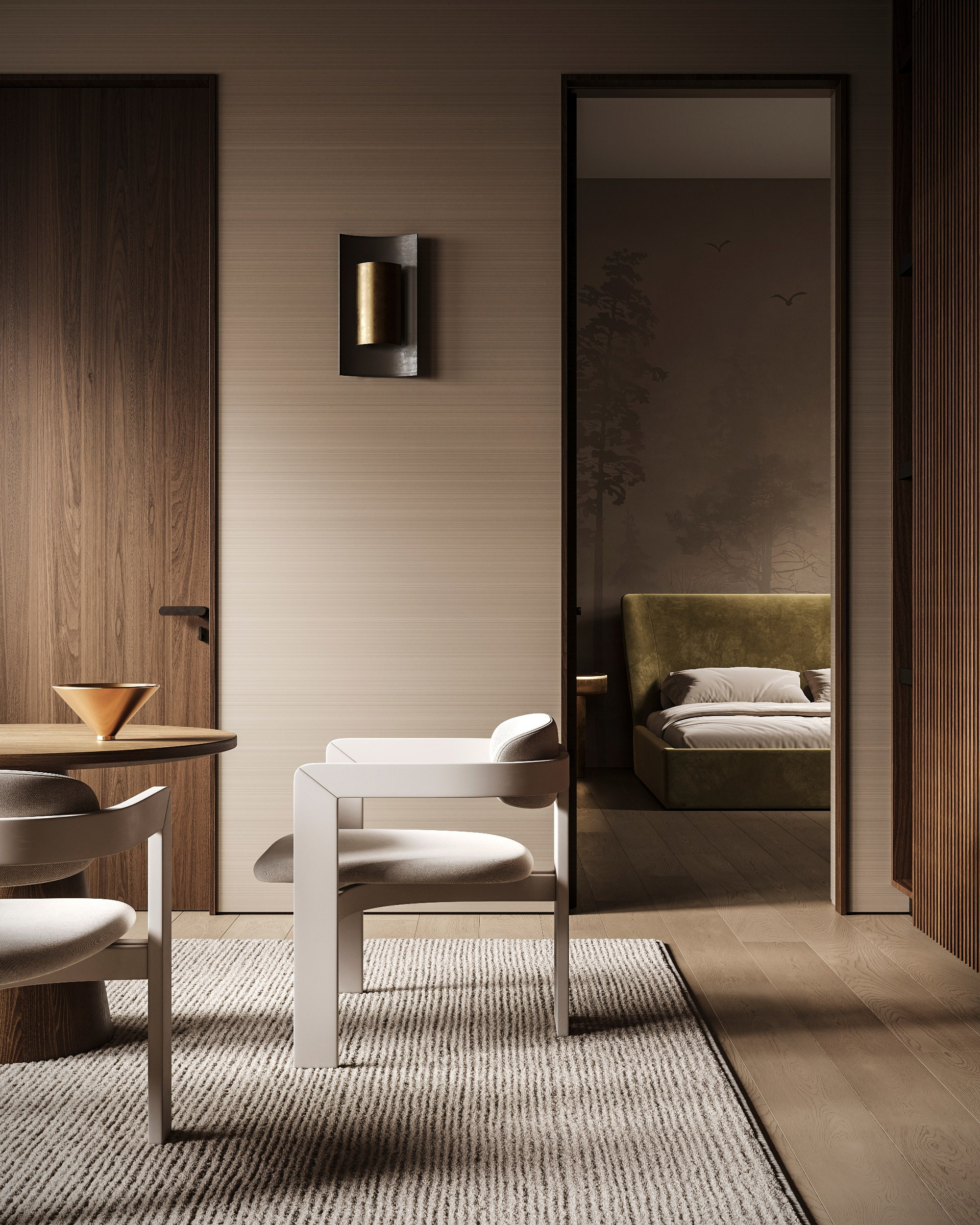 MUTED LOFT | RENDERCAMP DESIGN. Interior Visualization by Valerie Stetyukevich