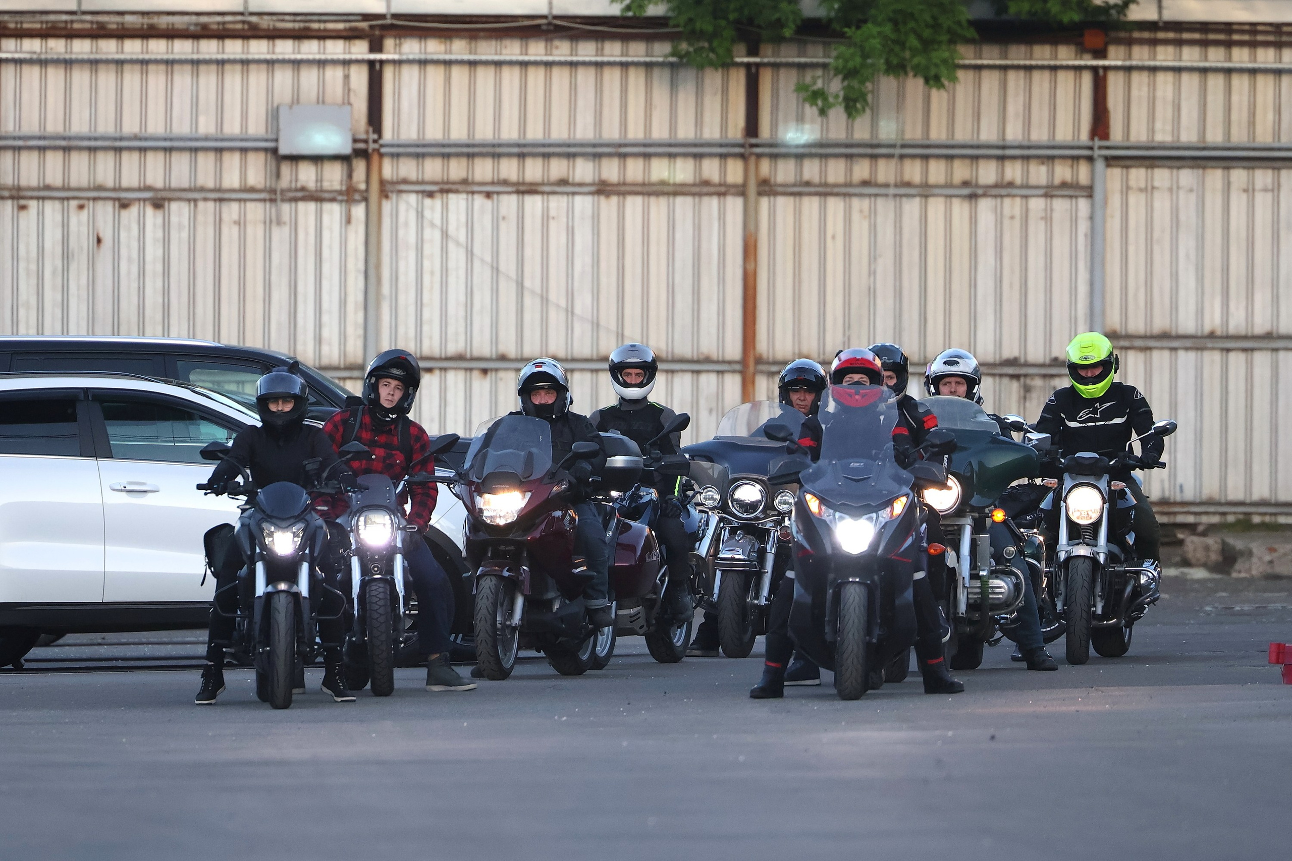 Мотоучебка. Группа среды. Спортивный и репортажный фотограф Ермакова Светлана