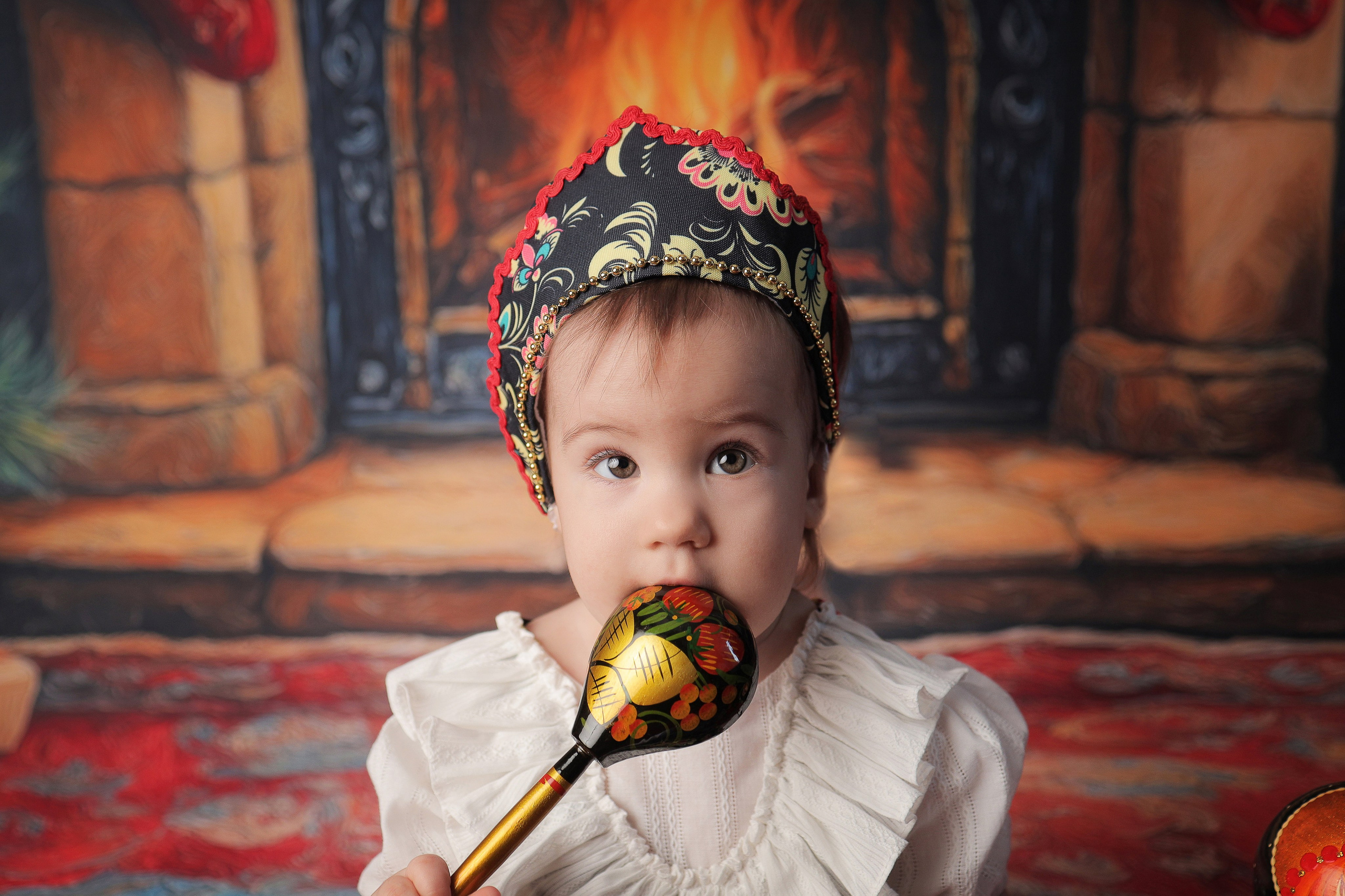 Дашенька, 1 годик. Фотограф новорожденных в Новокузнецке Анна Горошникова