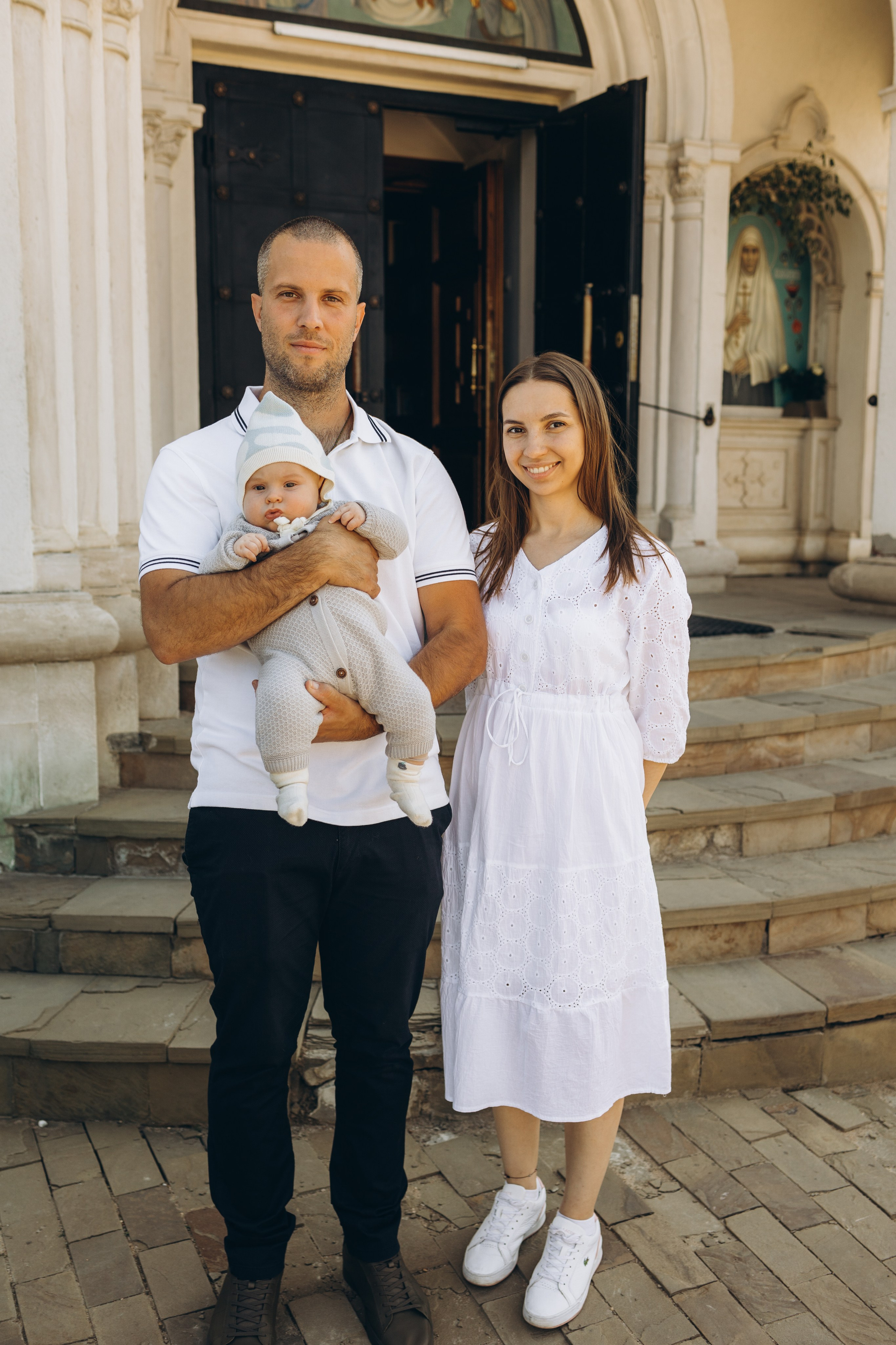 Крещение Егора. Семейный фотограф в Москве Виктория Ястребинская