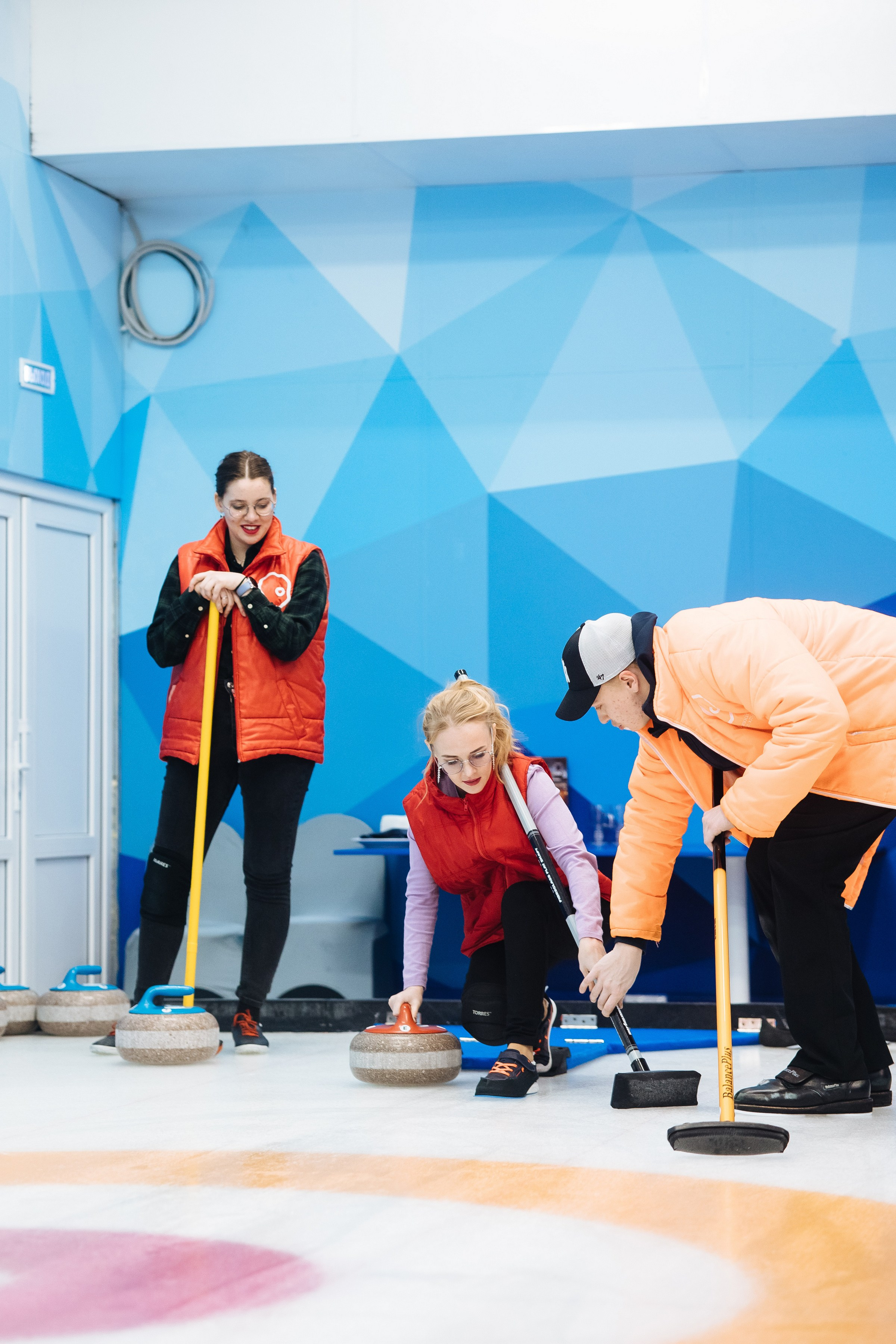 Корпоратив в кёрлинге. Свадебный и семейный фотограф Екатерина Иванова