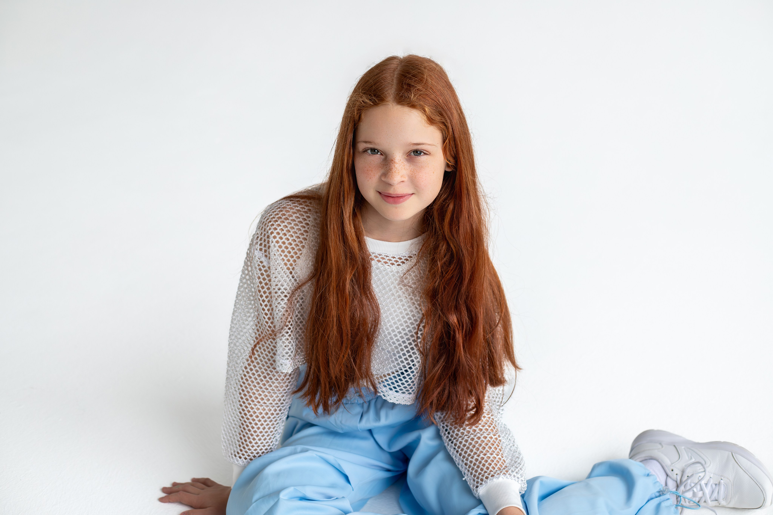 Циклорама. Модельное портфолио. Фотограф в Москве