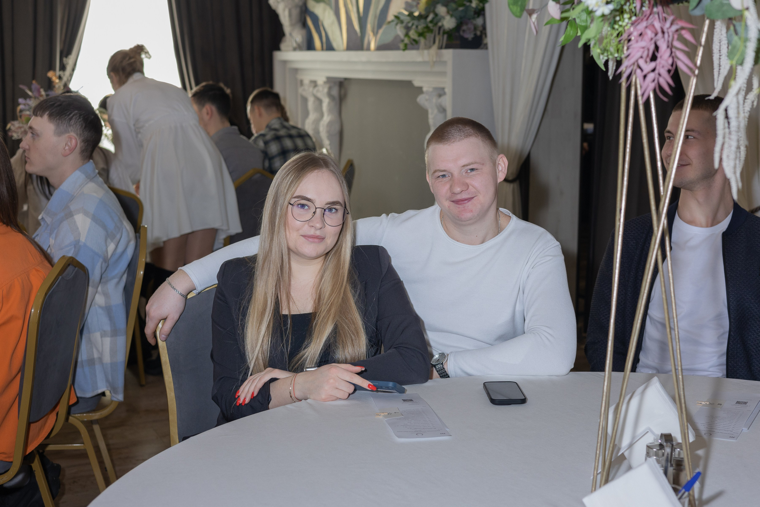 Свадебное чаепитие для молодоженов