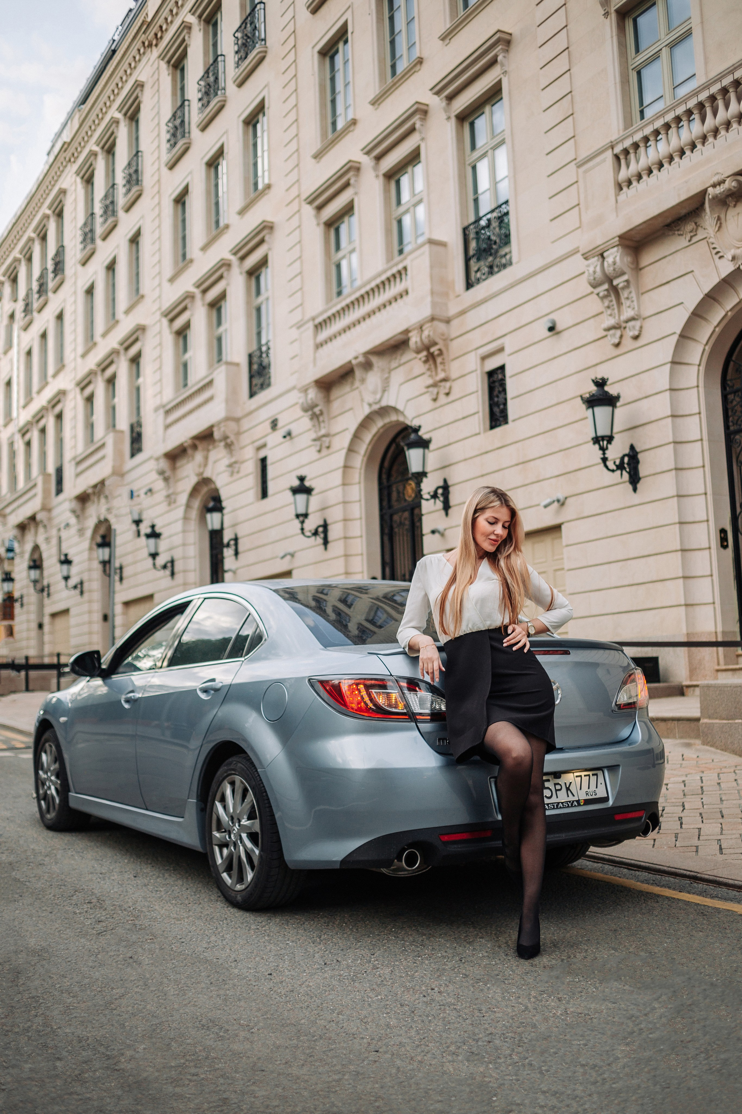 Анастасия Mazda. Автомобильный фотограф в Москве Андрей Емельянов
