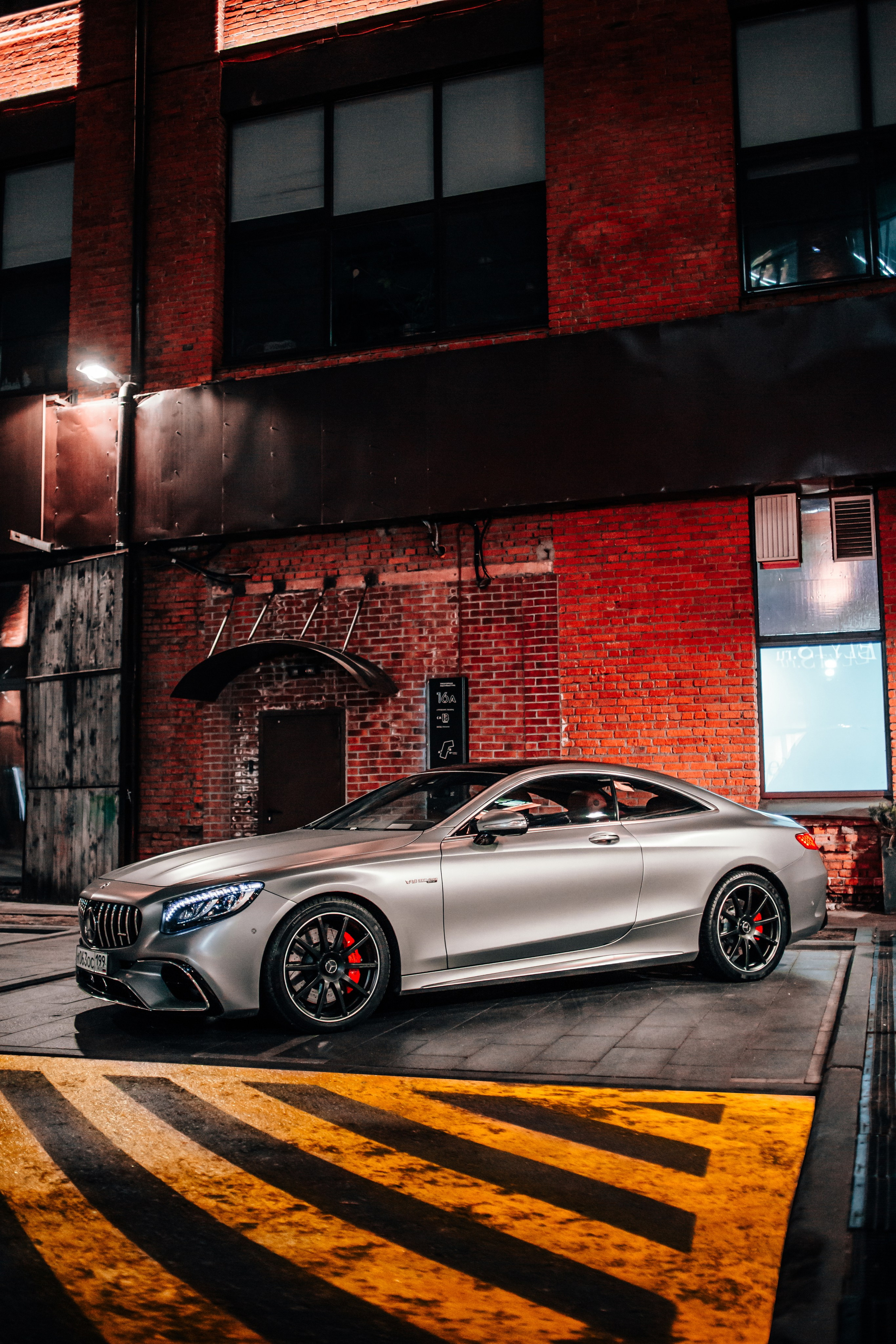 Mercedes S63. Автомобильный фотограф в Москве Андрей Емельянов