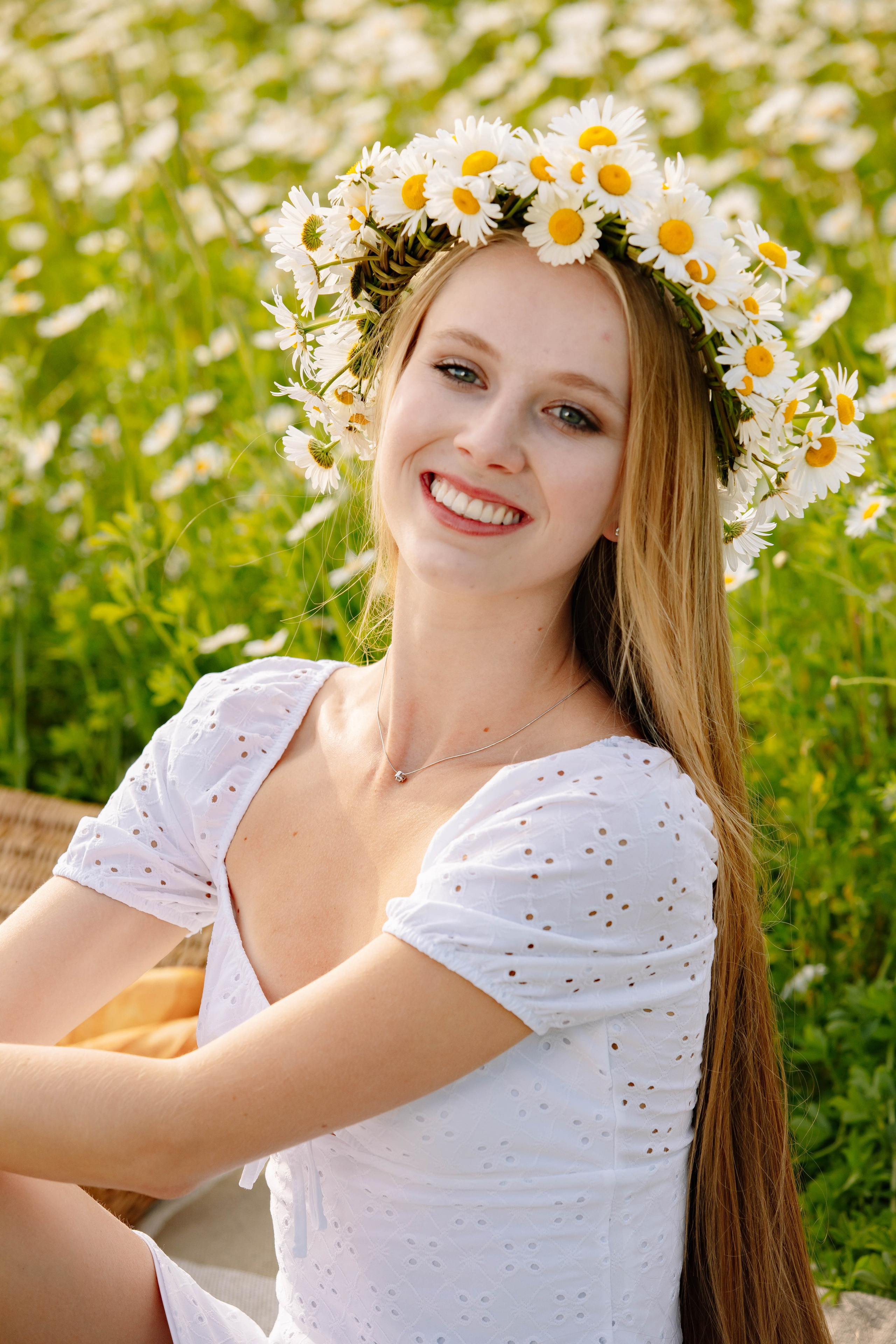 Ромашковое поле. Фотограф в Москве Яна Полосина