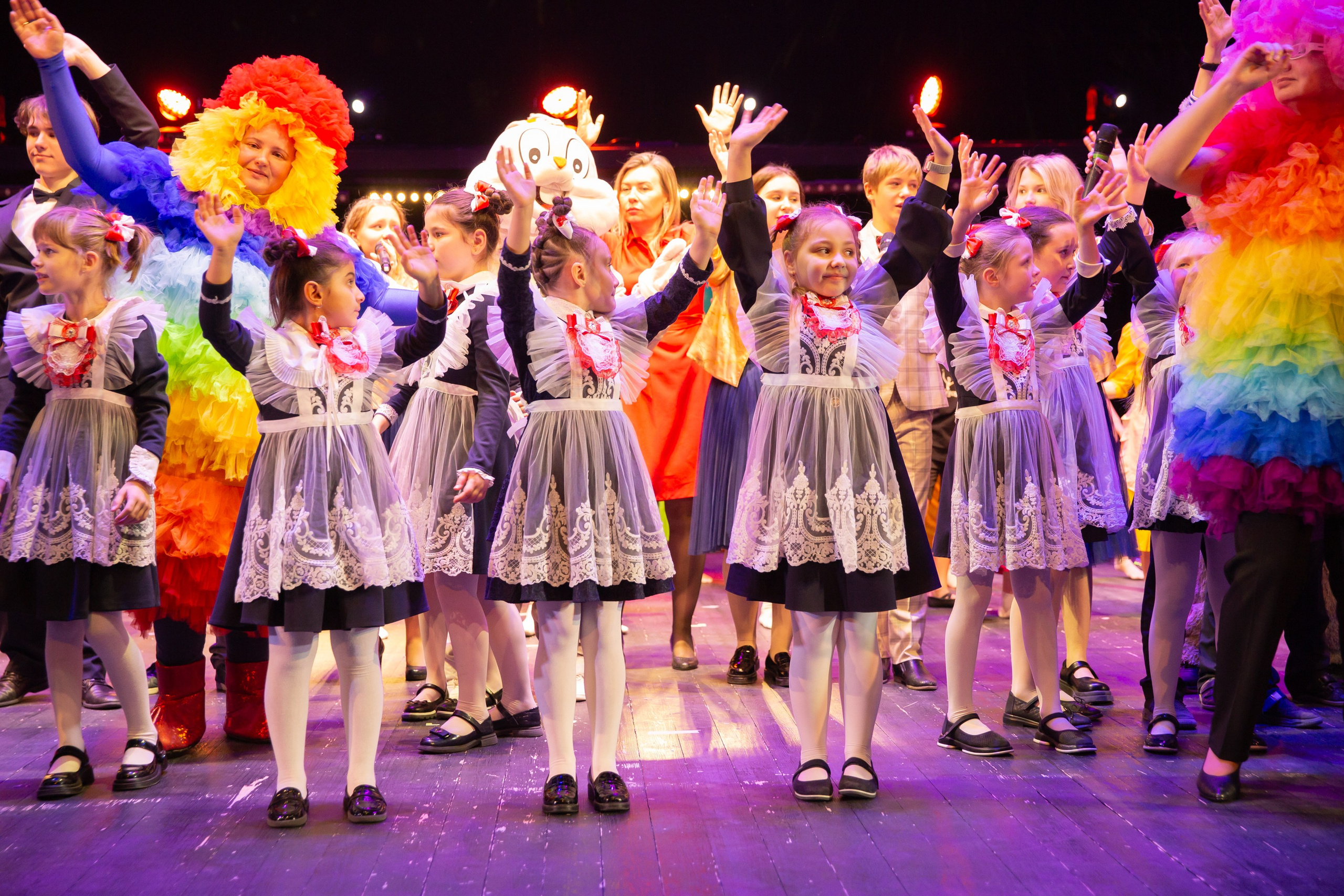 Праздники в школе. Фотограф Дарья Нагайцева