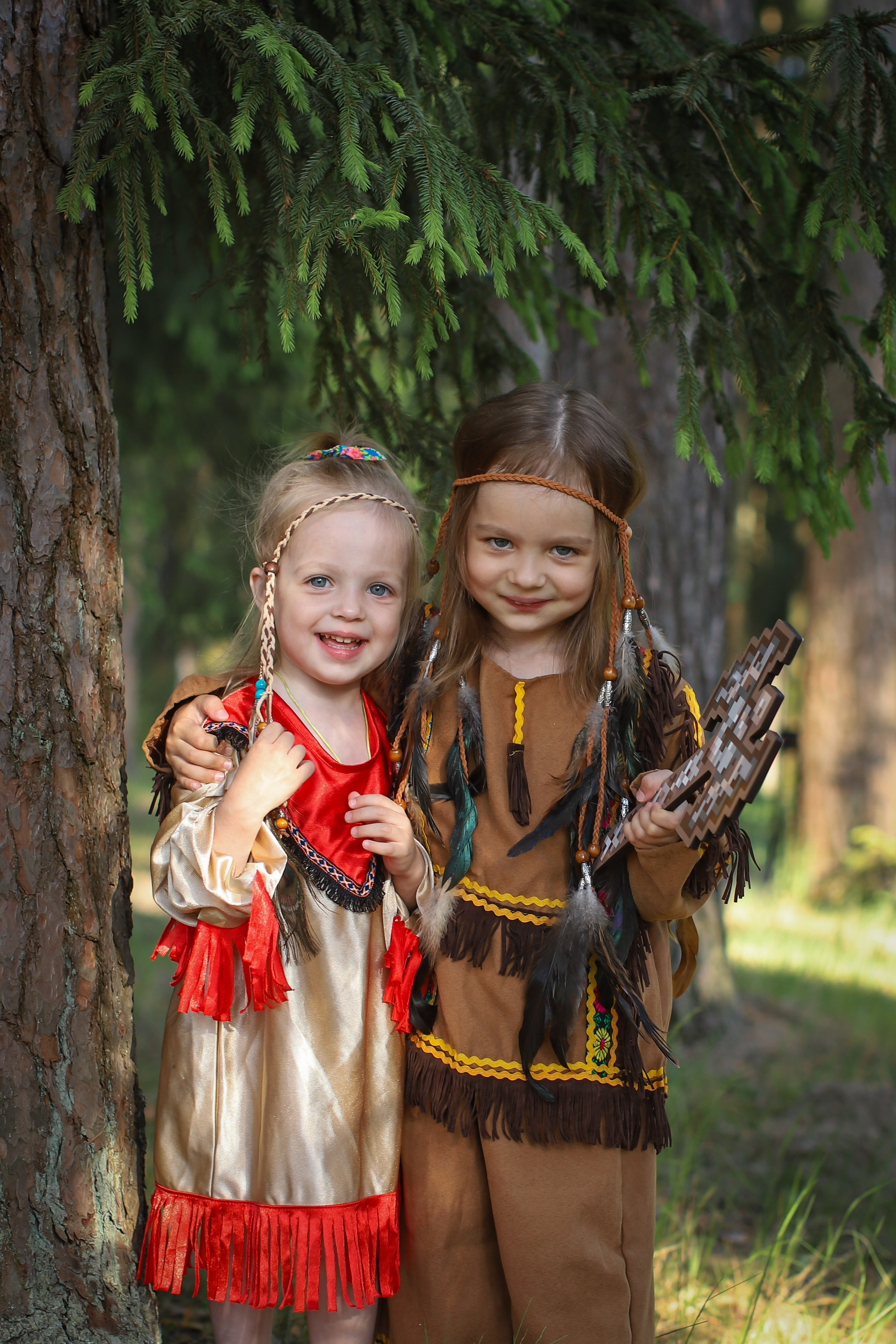 Индейцы. Детский и семейный фотограф Мария Киселёва. Москва
