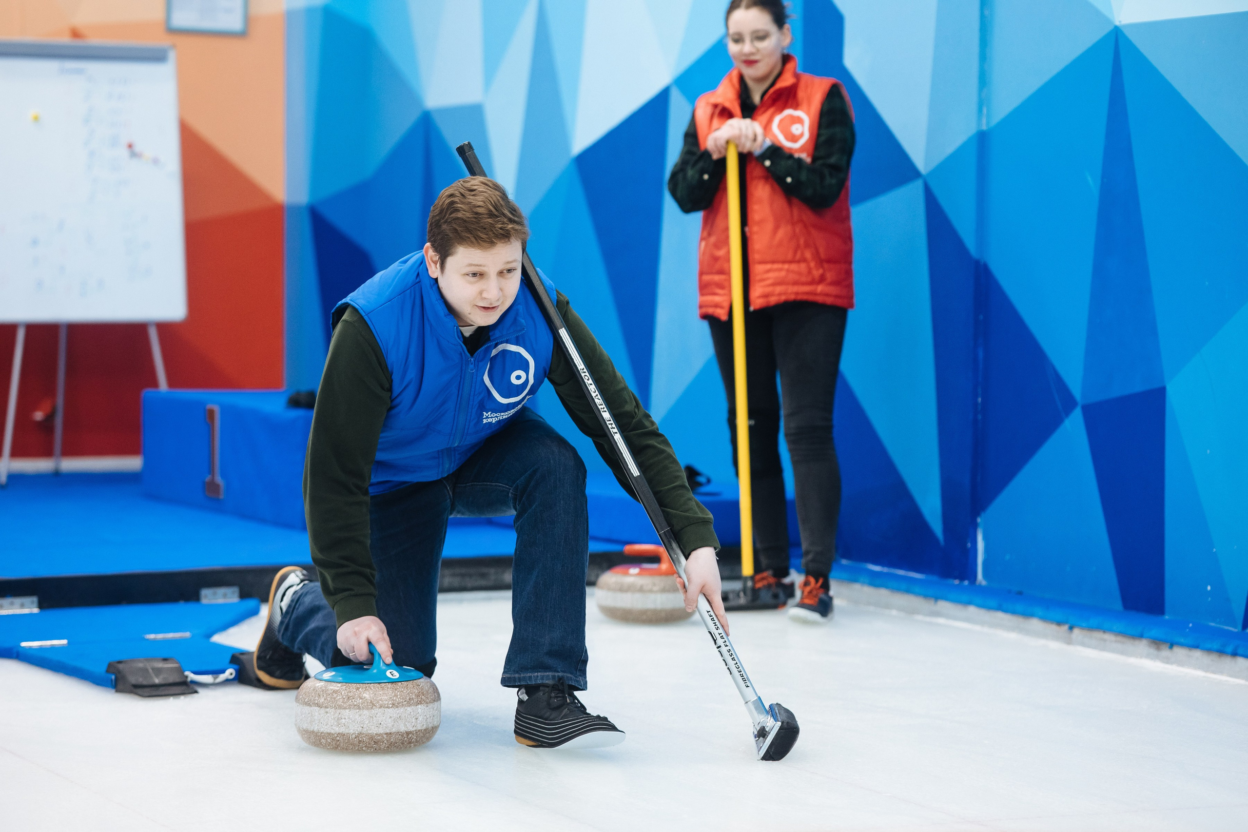 Корпоратив в кёрлинге. Свадебный и семейный фотограф Екатерина Иванова
