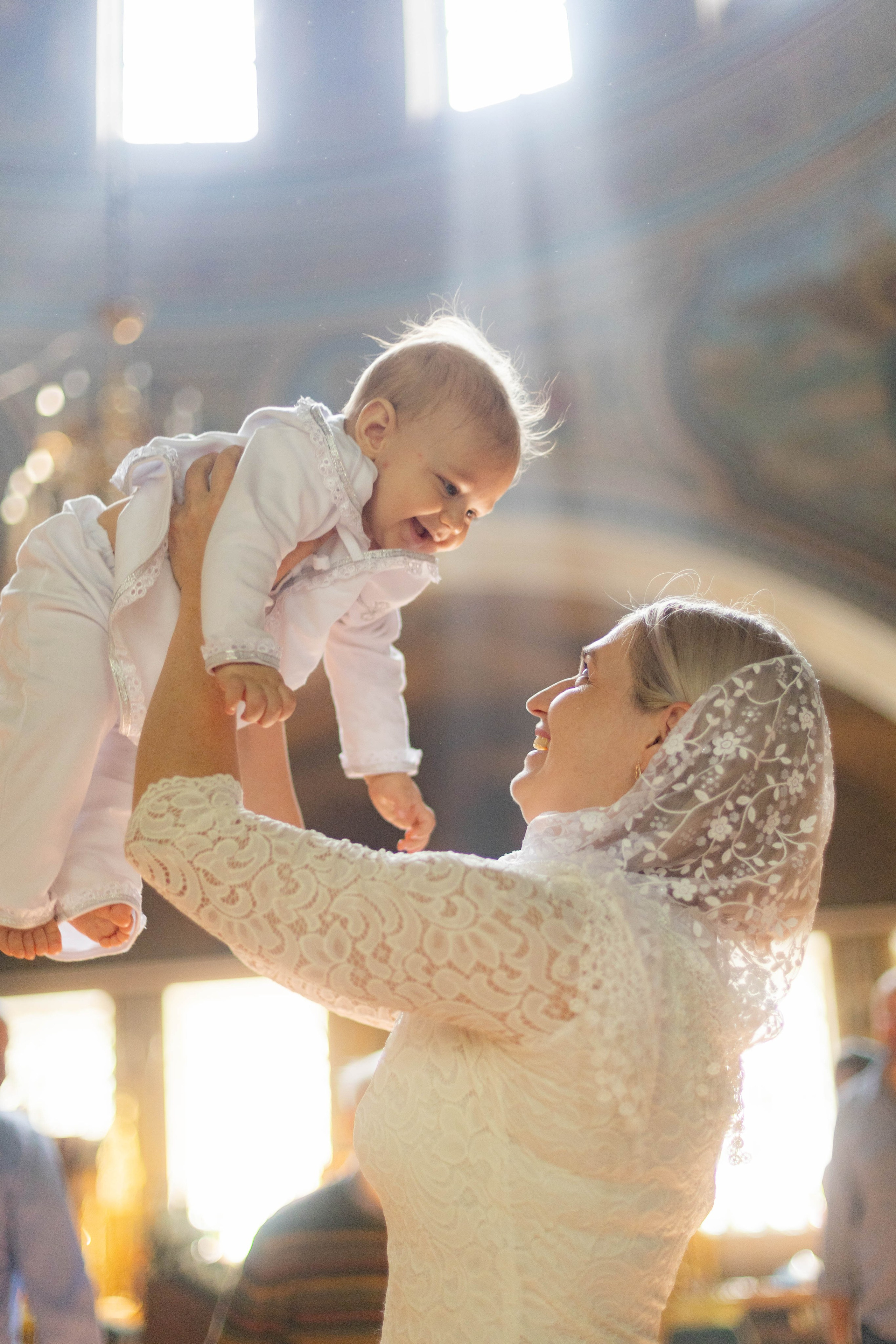 Крещение. Семейный фотограф Москва Ирина Малышева