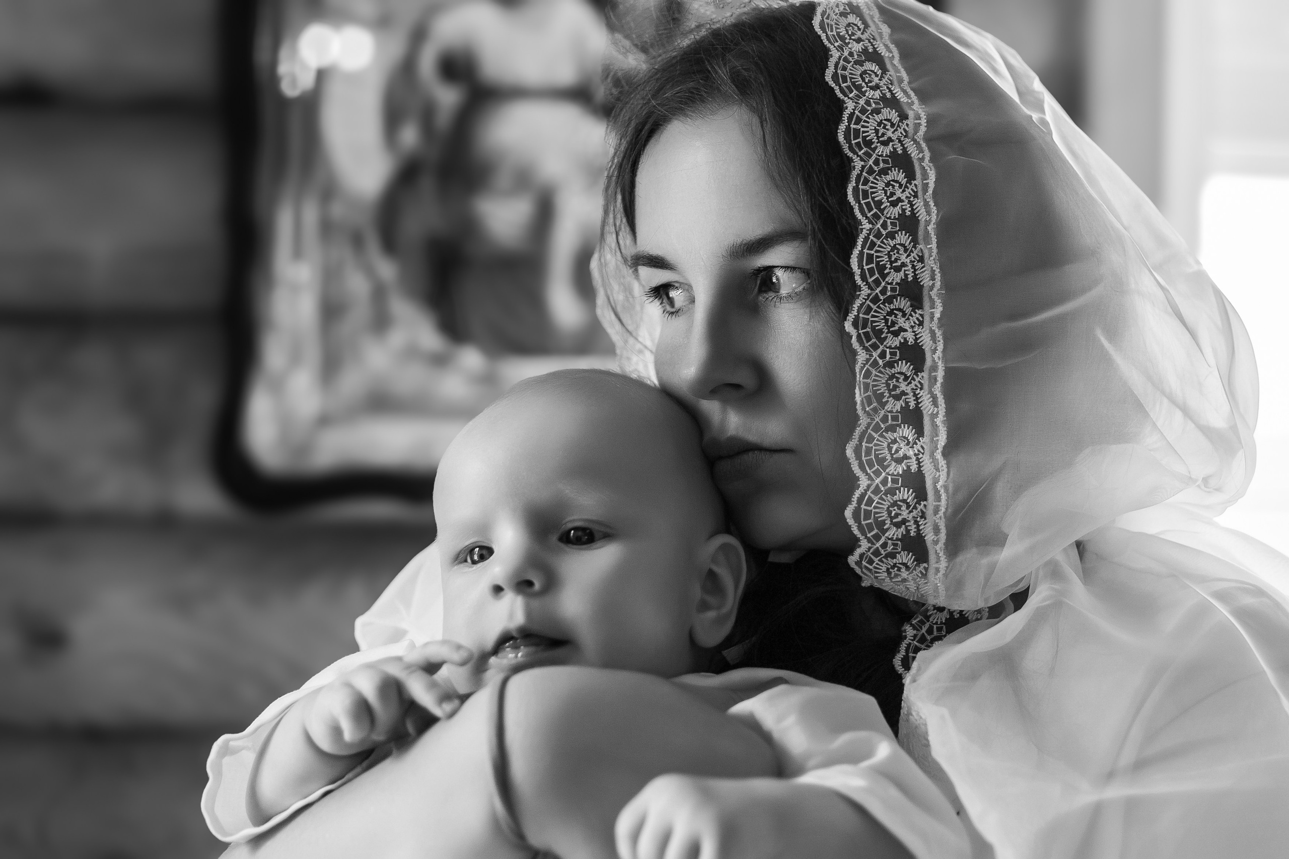 Крещение Федора. Портретный, семейный, свадебный фотограф в Брянске Маргарита Василькова