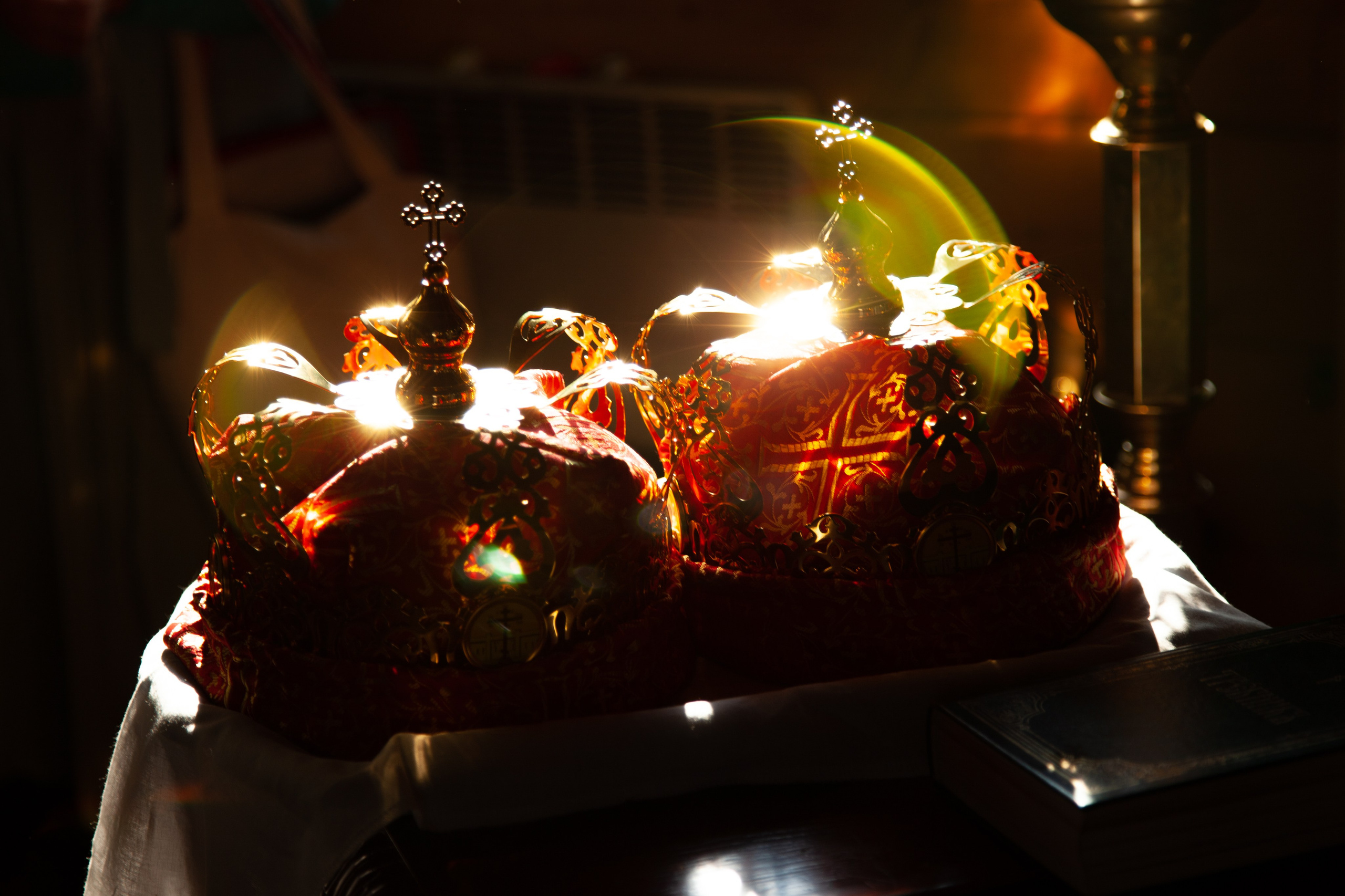 Венчание, стиль «Agfa CT Precisa 100». Фотограф на крещение/венчание