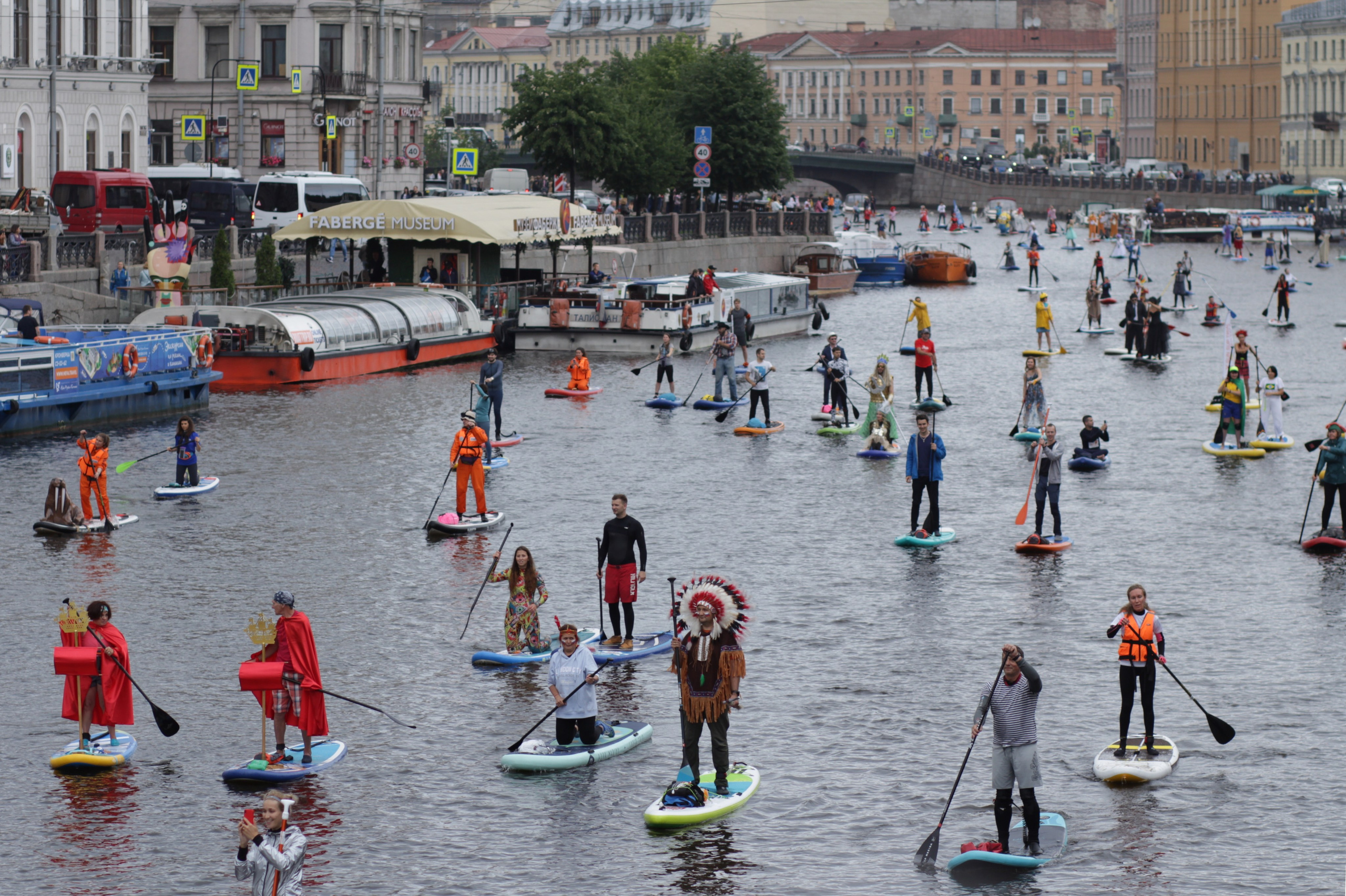 Фестиваль катание на сапах