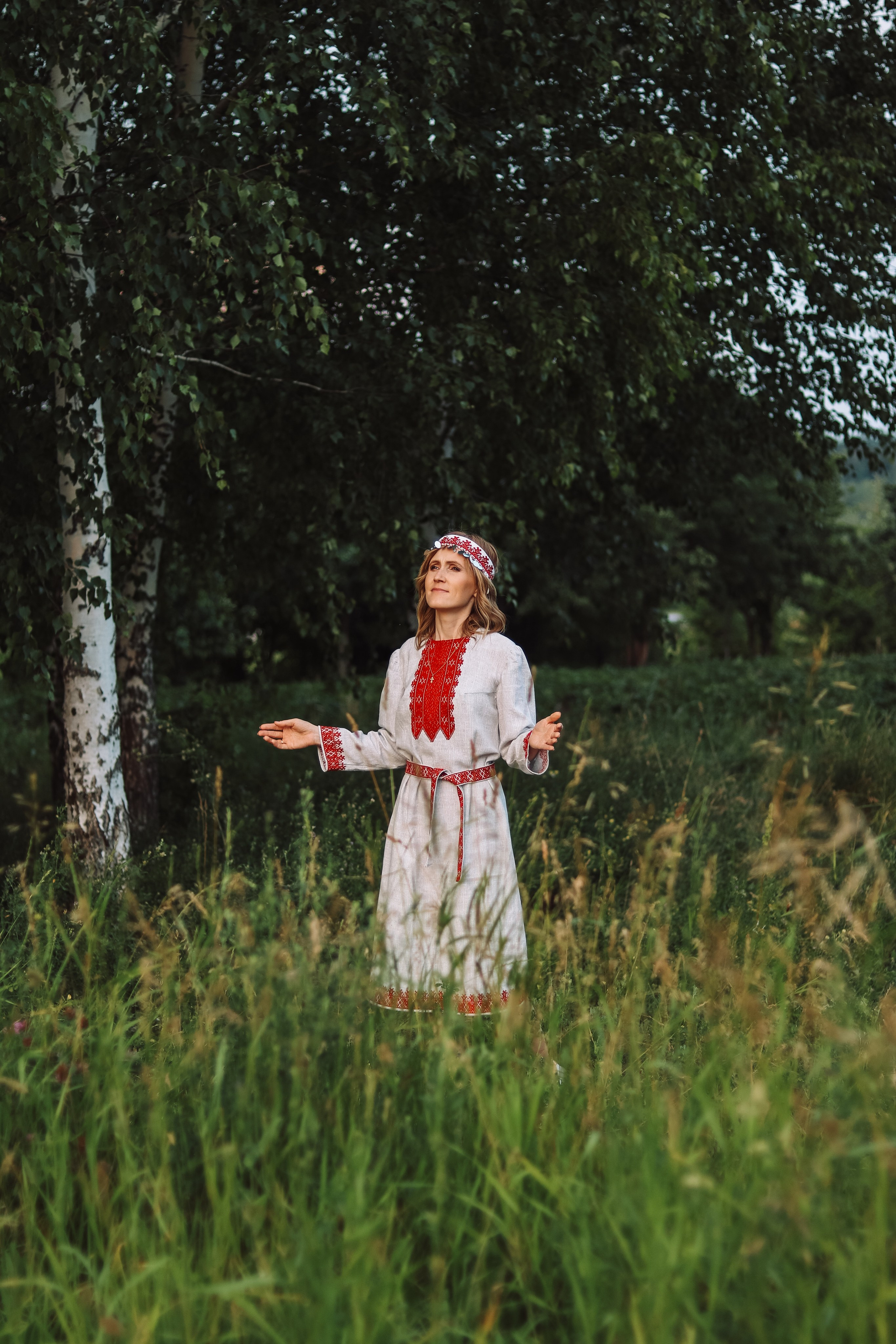 Единение с природой. Национальное настроение