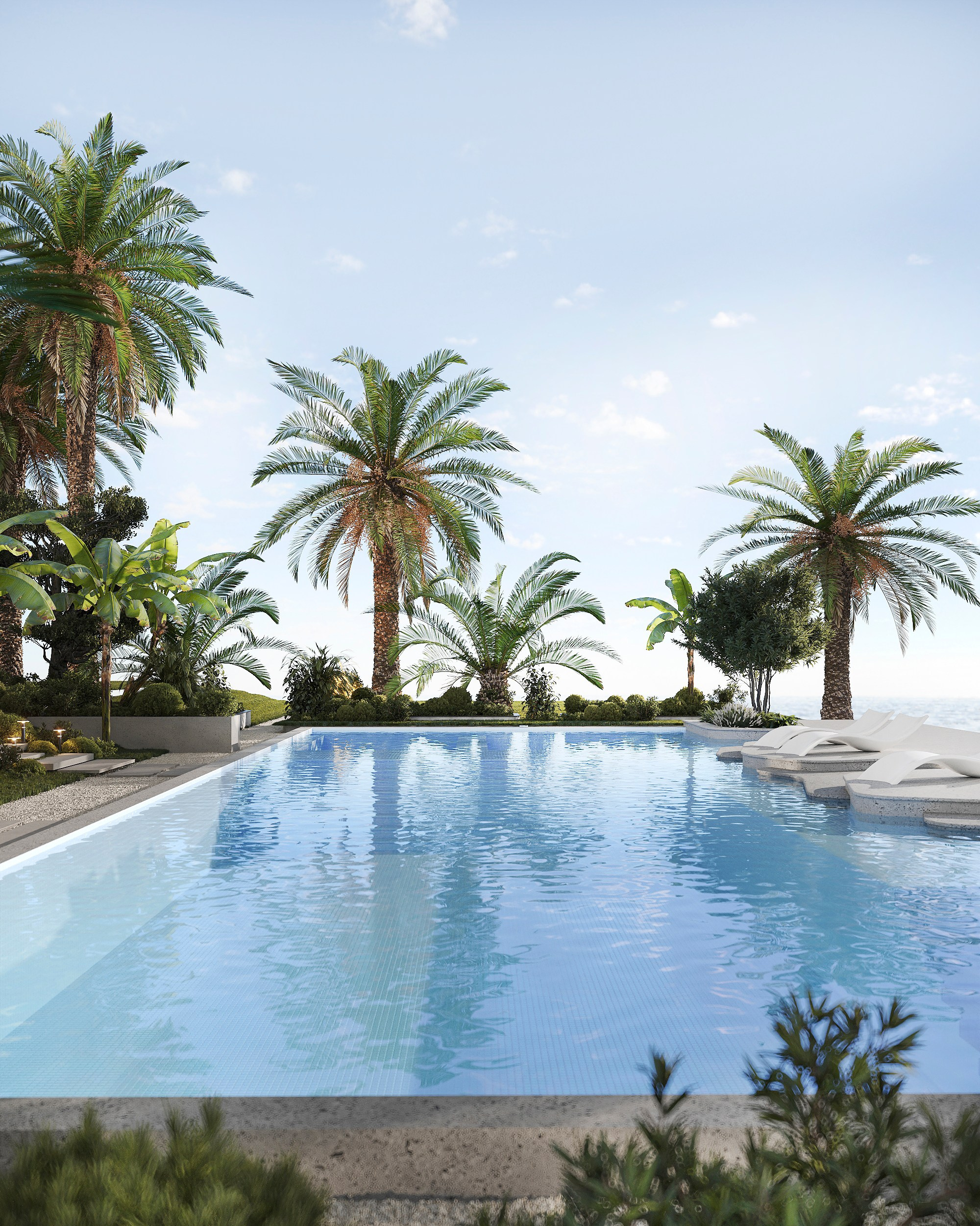 Сoastal residence. Solovets visualization