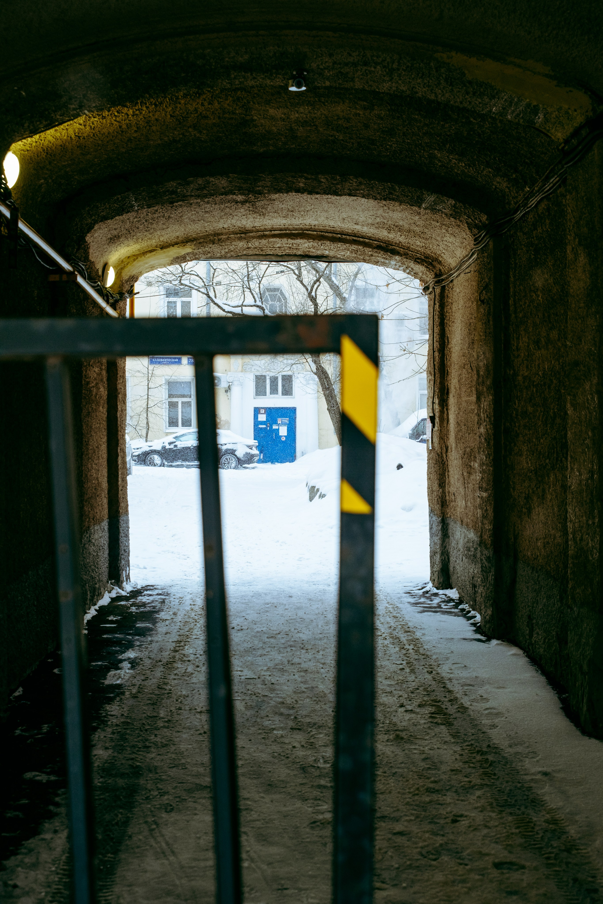 Street: снежная Москва