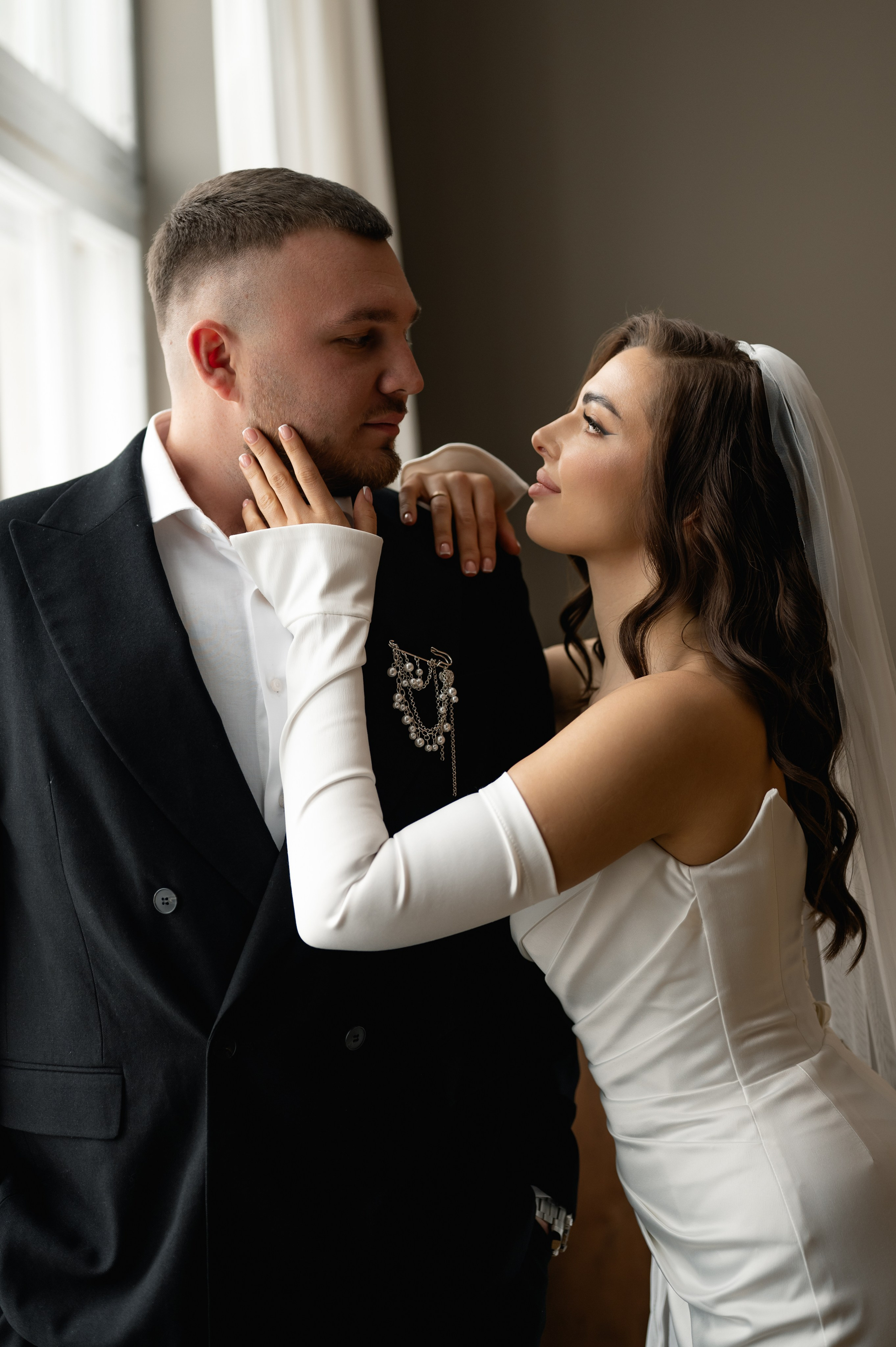 Свадебная фотосессия в студии. Свадебный и семейный фотограф в Краснодаре Алина Мельник