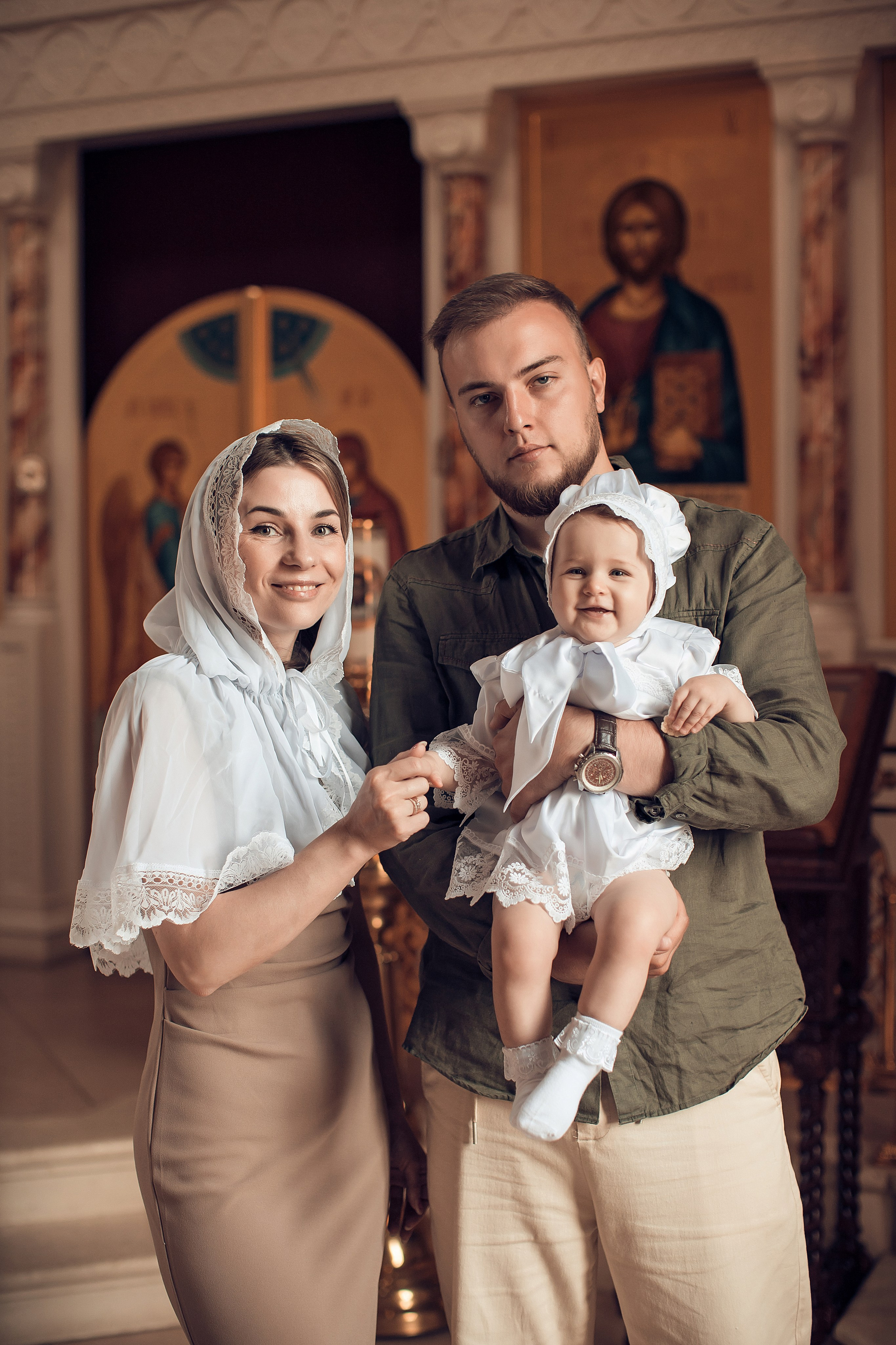 Фотосессия Таинство Крещения