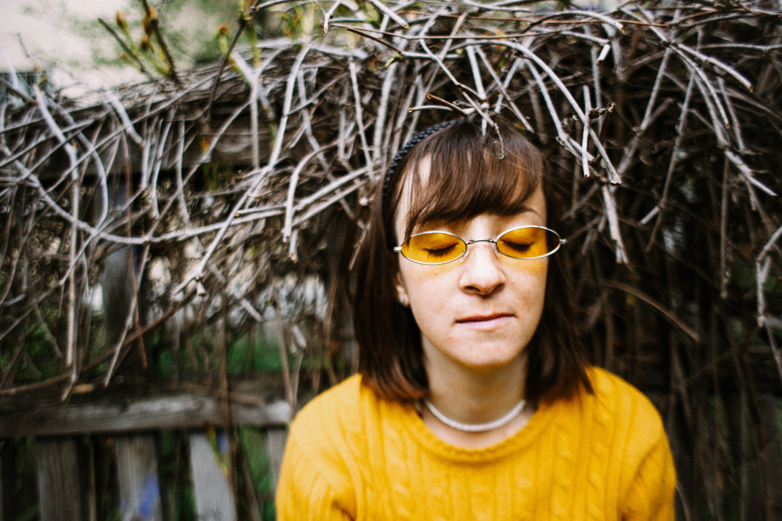 Аня. Майский жёлтый. Фотограф в Нижнем Новгороде