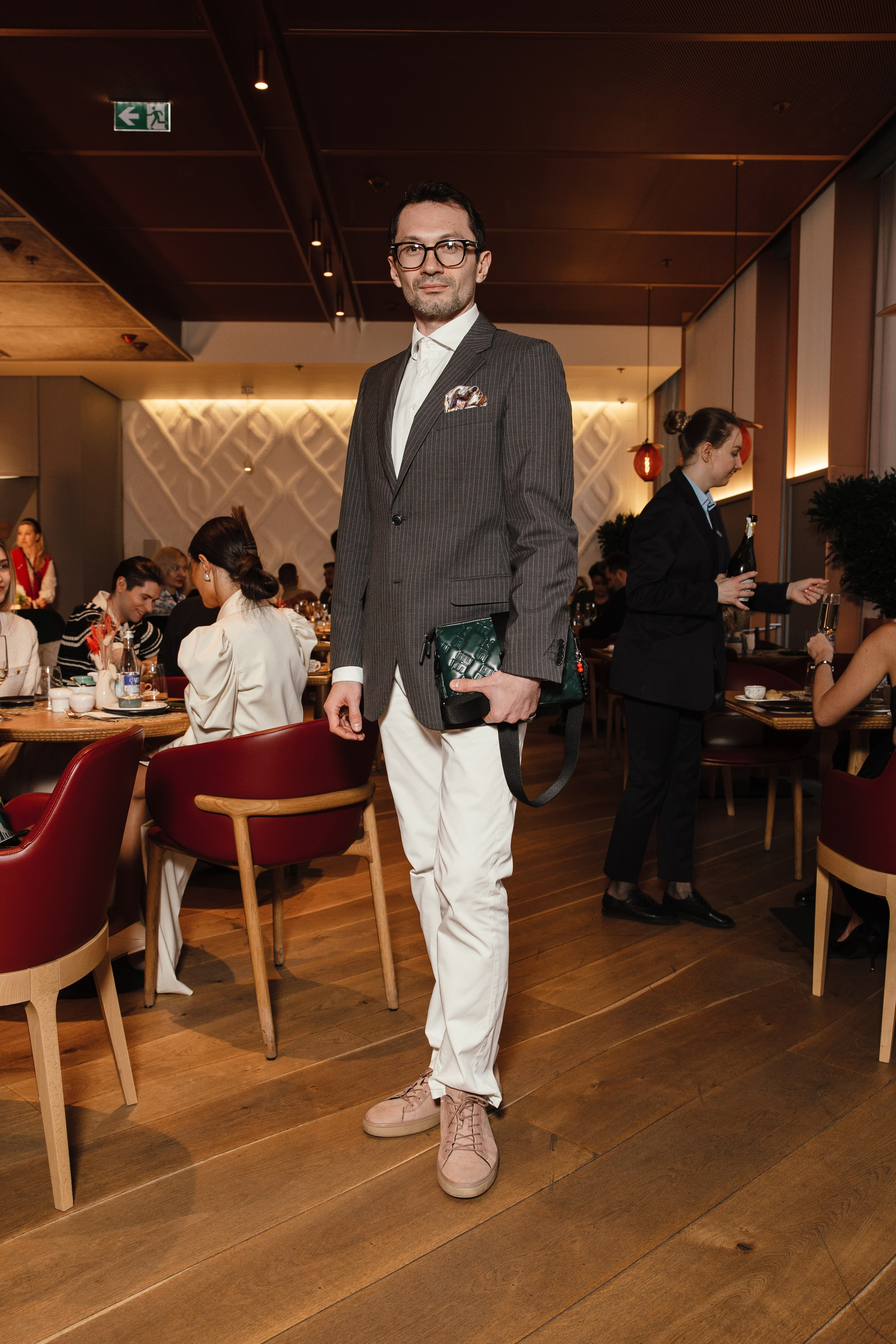 Презентация Russian Fashion Dom в ресторане Shagal. Контент фотограф в Москве и области Елена Кулакова