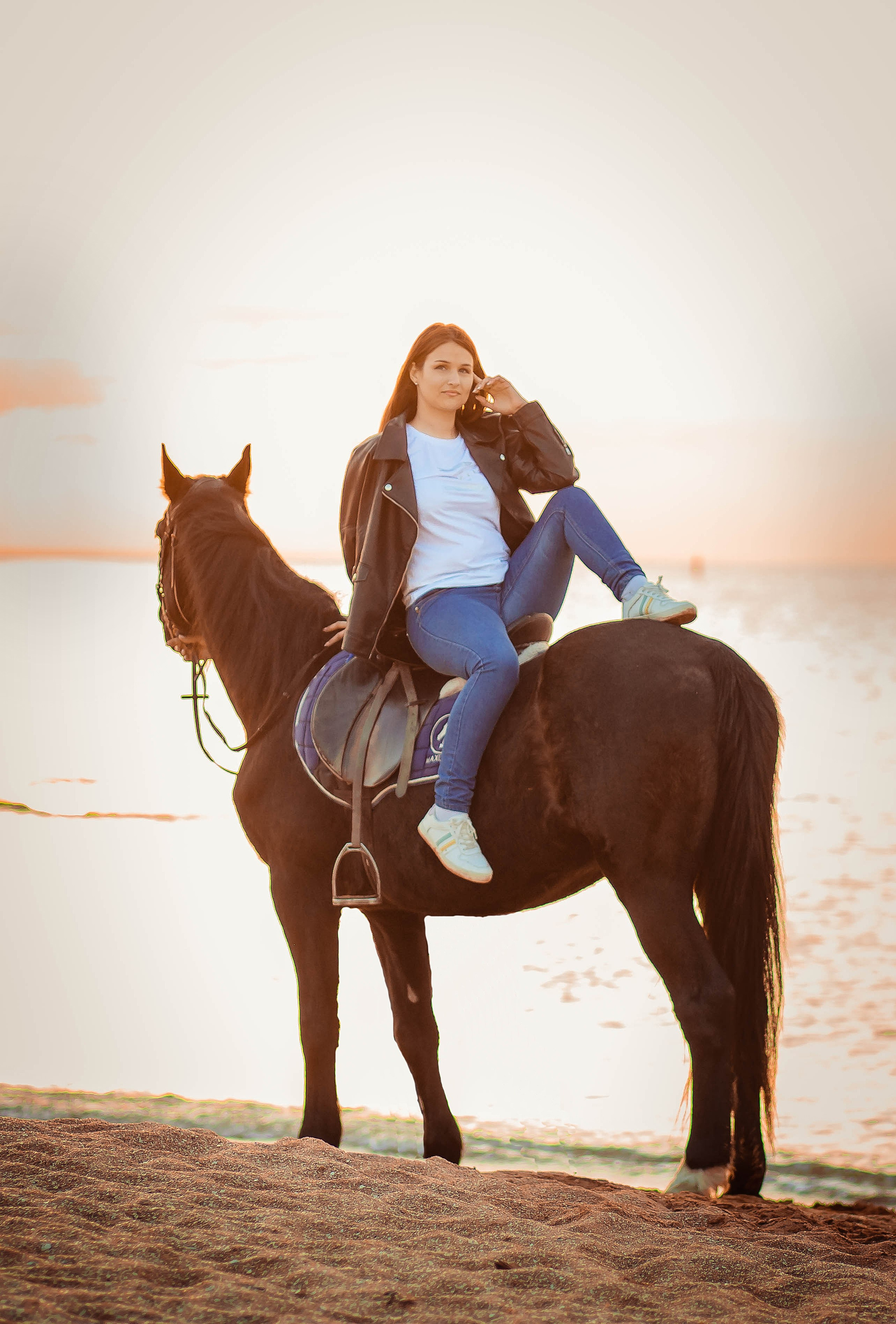 Фотосессия на море с лошадью. Фотограф в Феодосии Наталья Булгакова