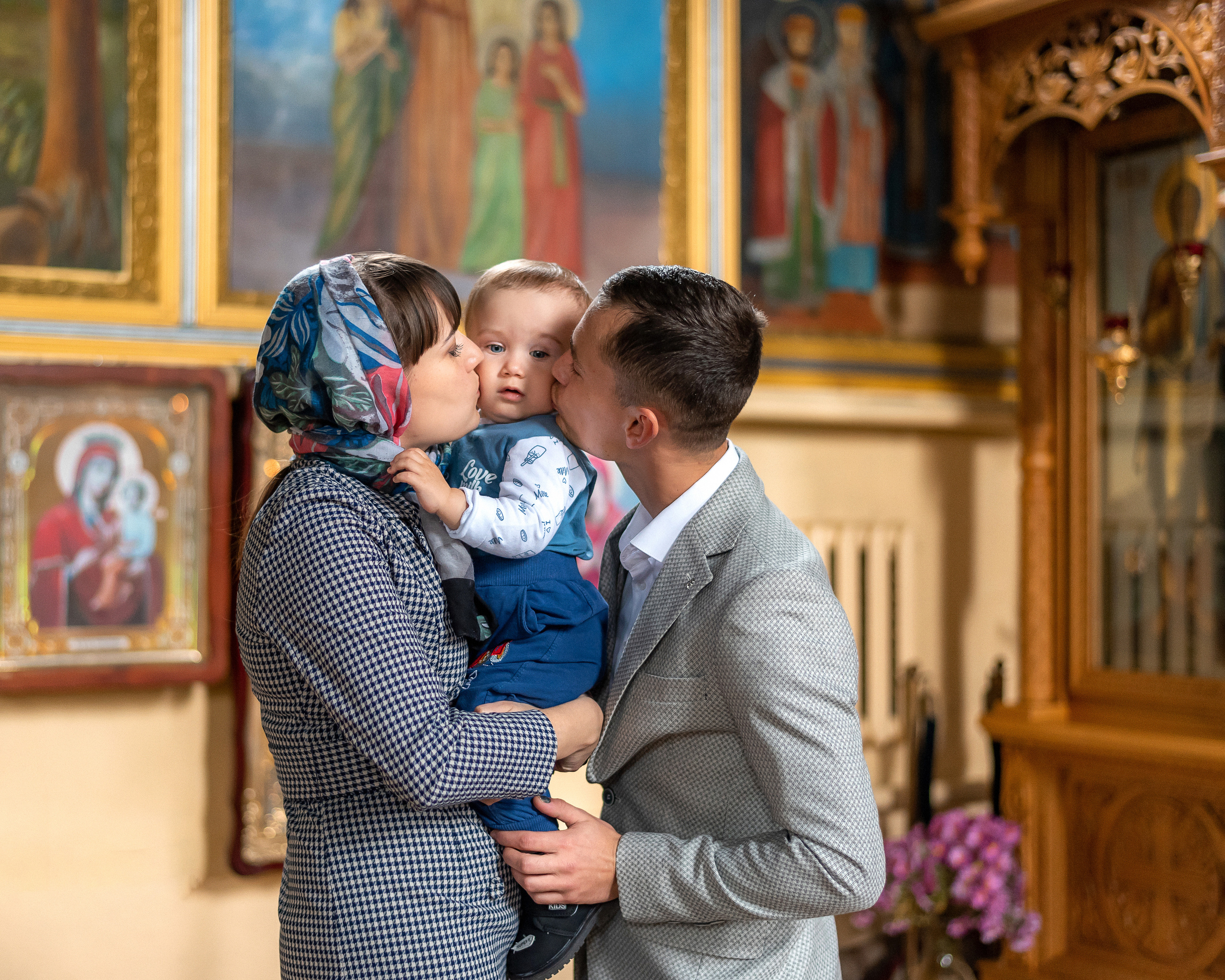 Крещение Ванечки 2022. Семейный и детский фотограф Наталья Горда