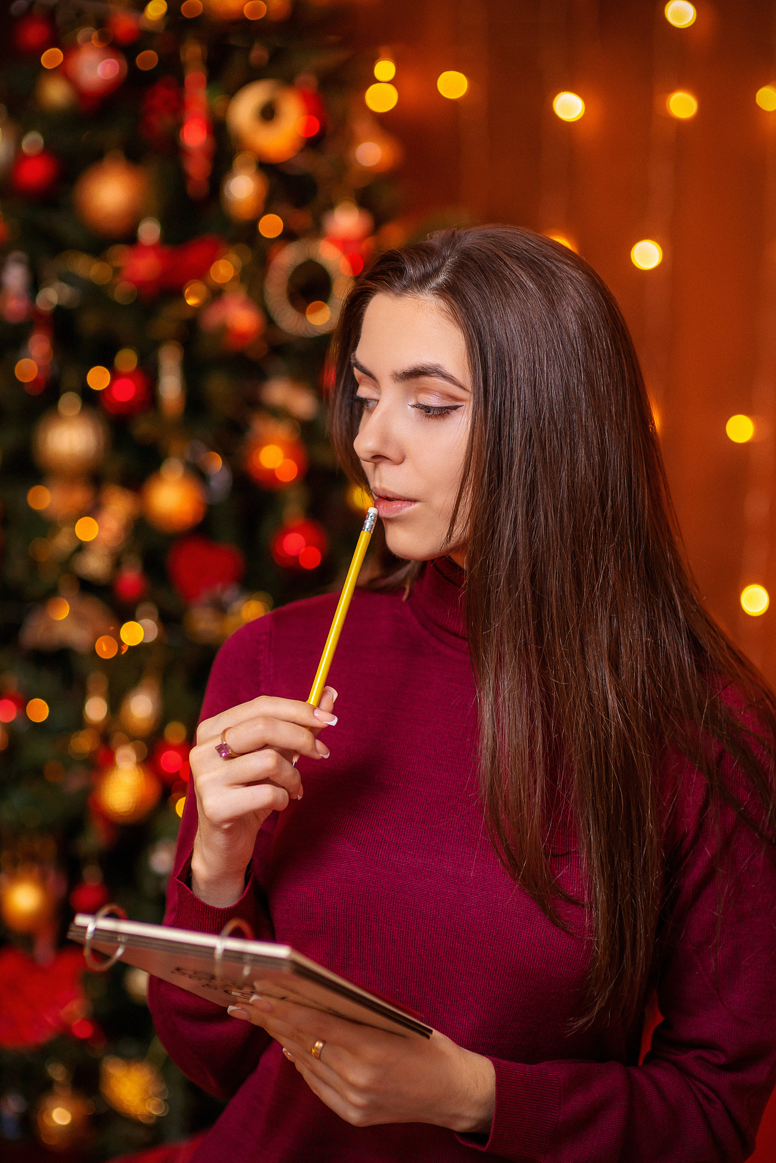 Оля — Новый год 2023. Семейный и детский фотограф Наталья Горда