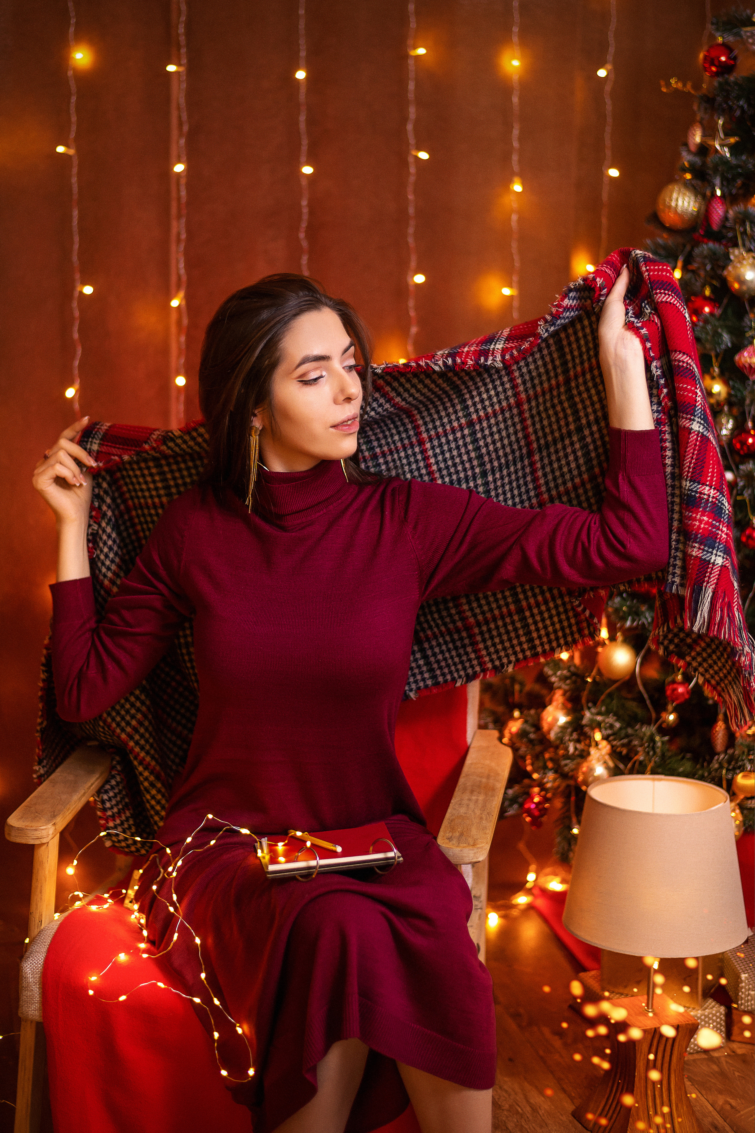 Оля — Новый год 2023. Семейный и детский фотограф Наталья Горда