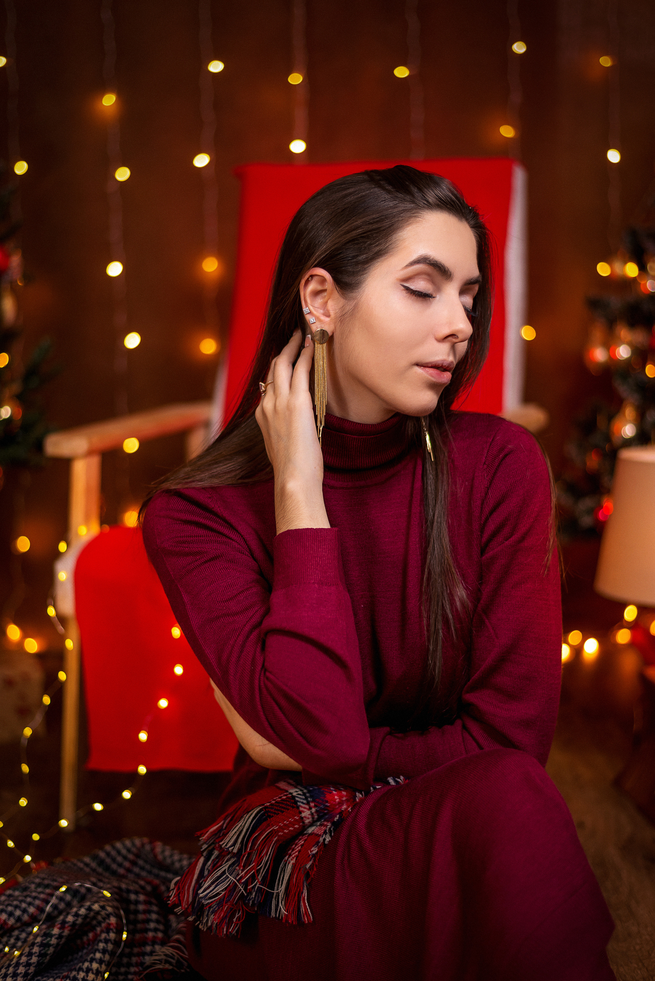 Оля — Новый год 2023. Семейный и детский фотограф Наталья Горда