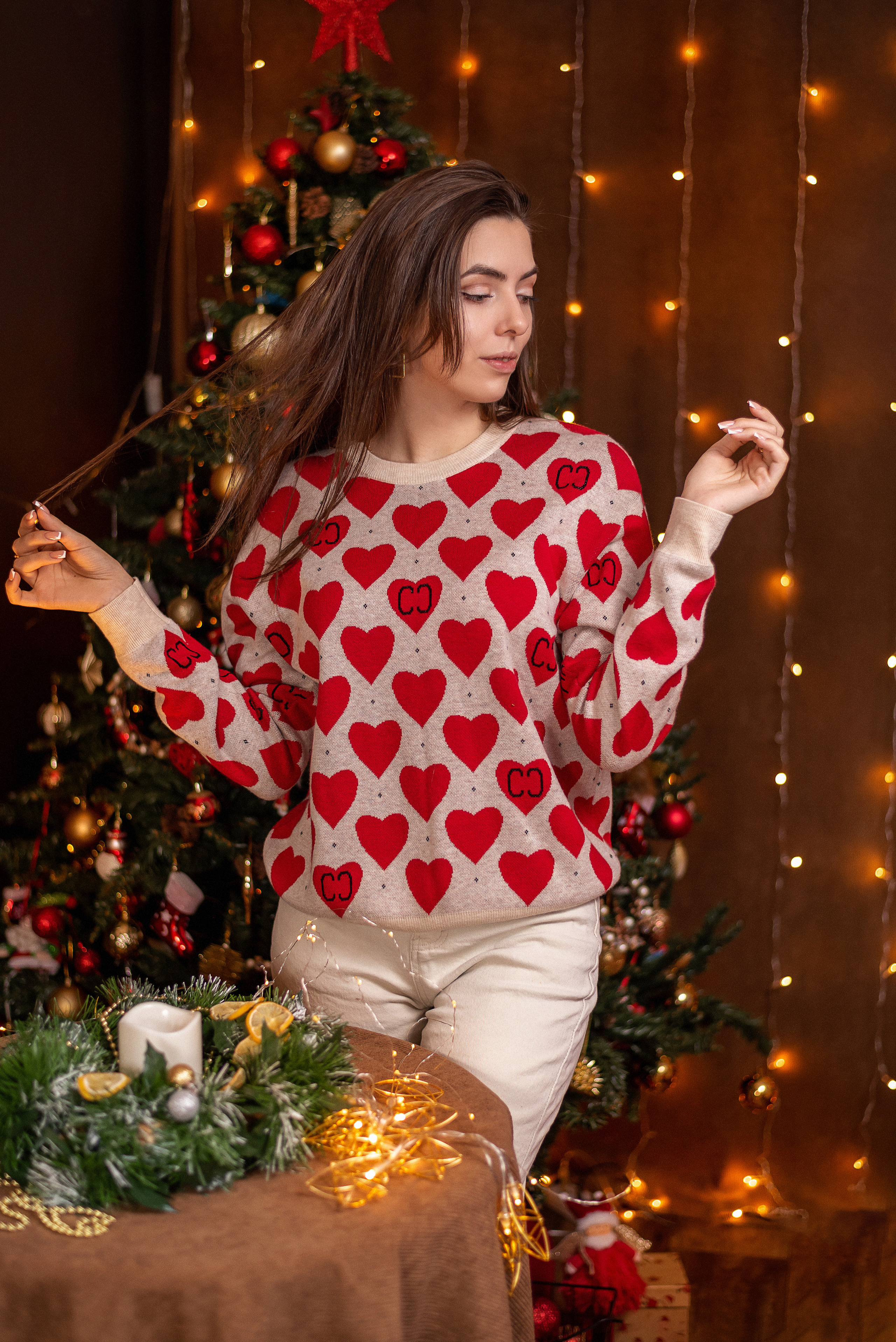 Оля — Новый год 2023. Семейный и детский фотограф Наталья Горда