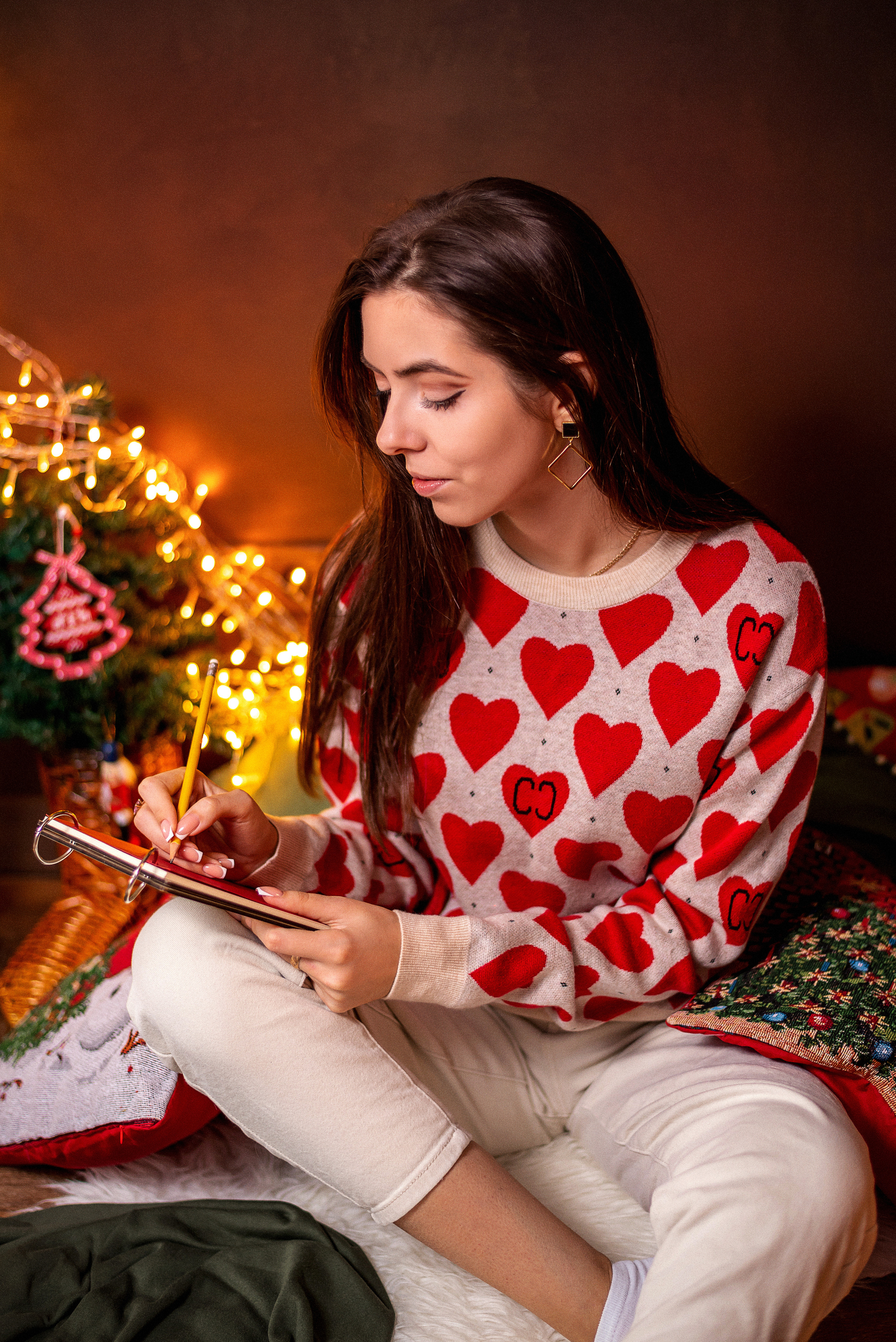 Оля — Новый год 2023. Семейный и детский фотограф Наталья Горда