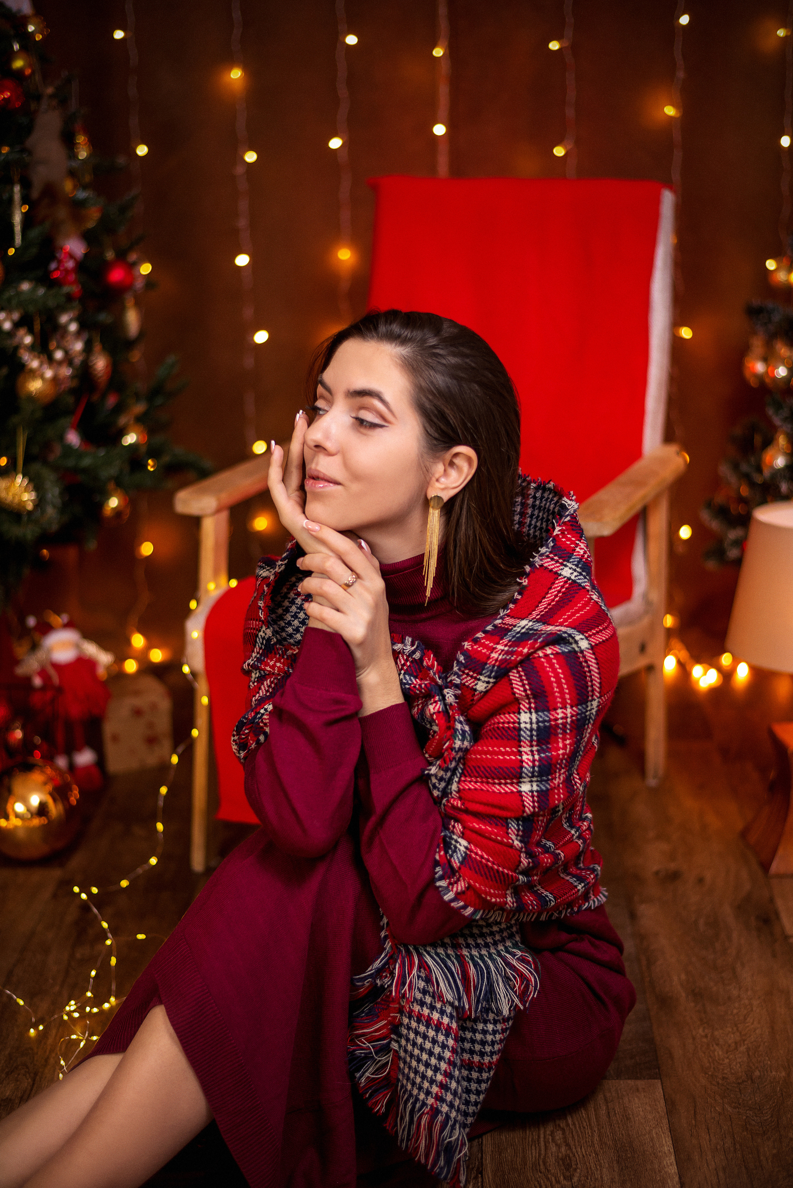 Оля — Новый год 2023. Семейный и детский фотограф Наталья Горда