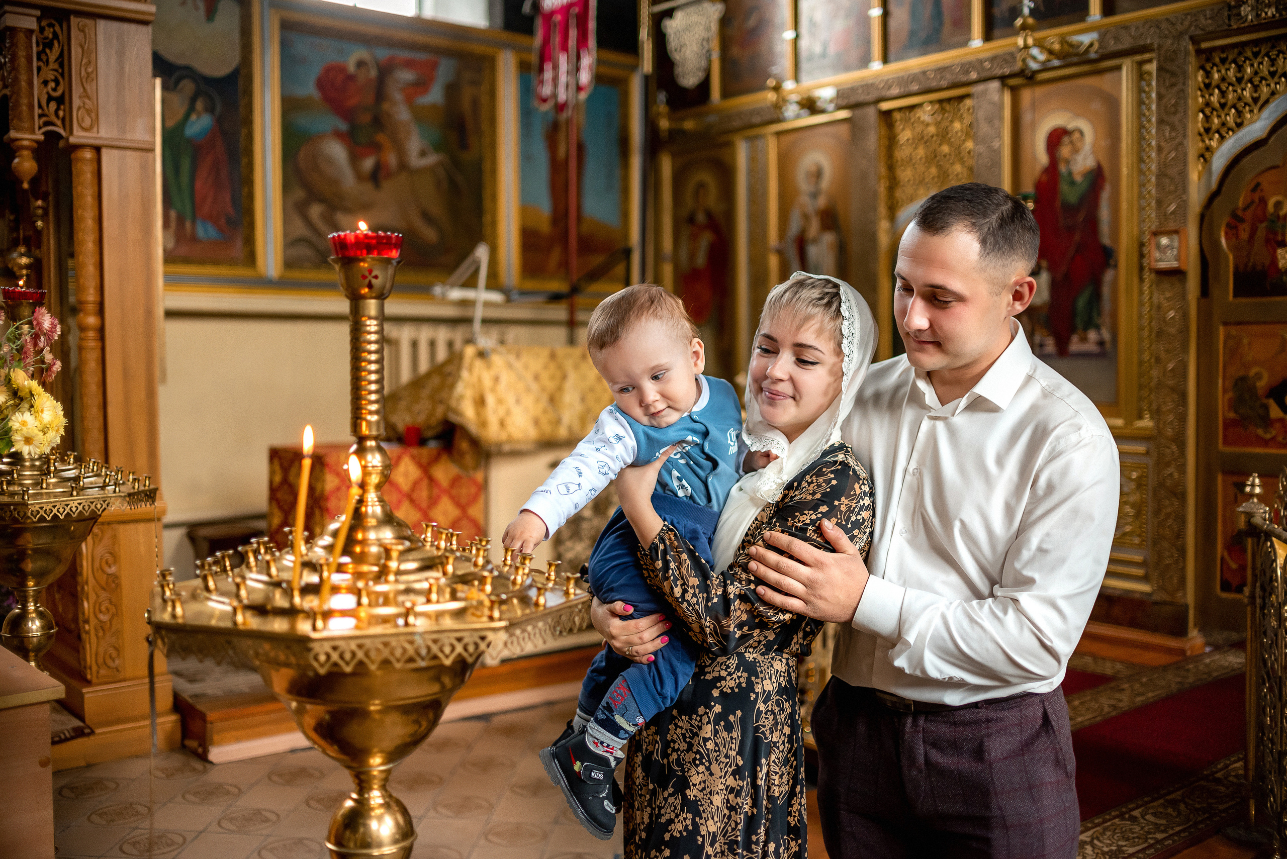Крещение Ванечки 2022. Семейный и детский фотограф Наталья Горда